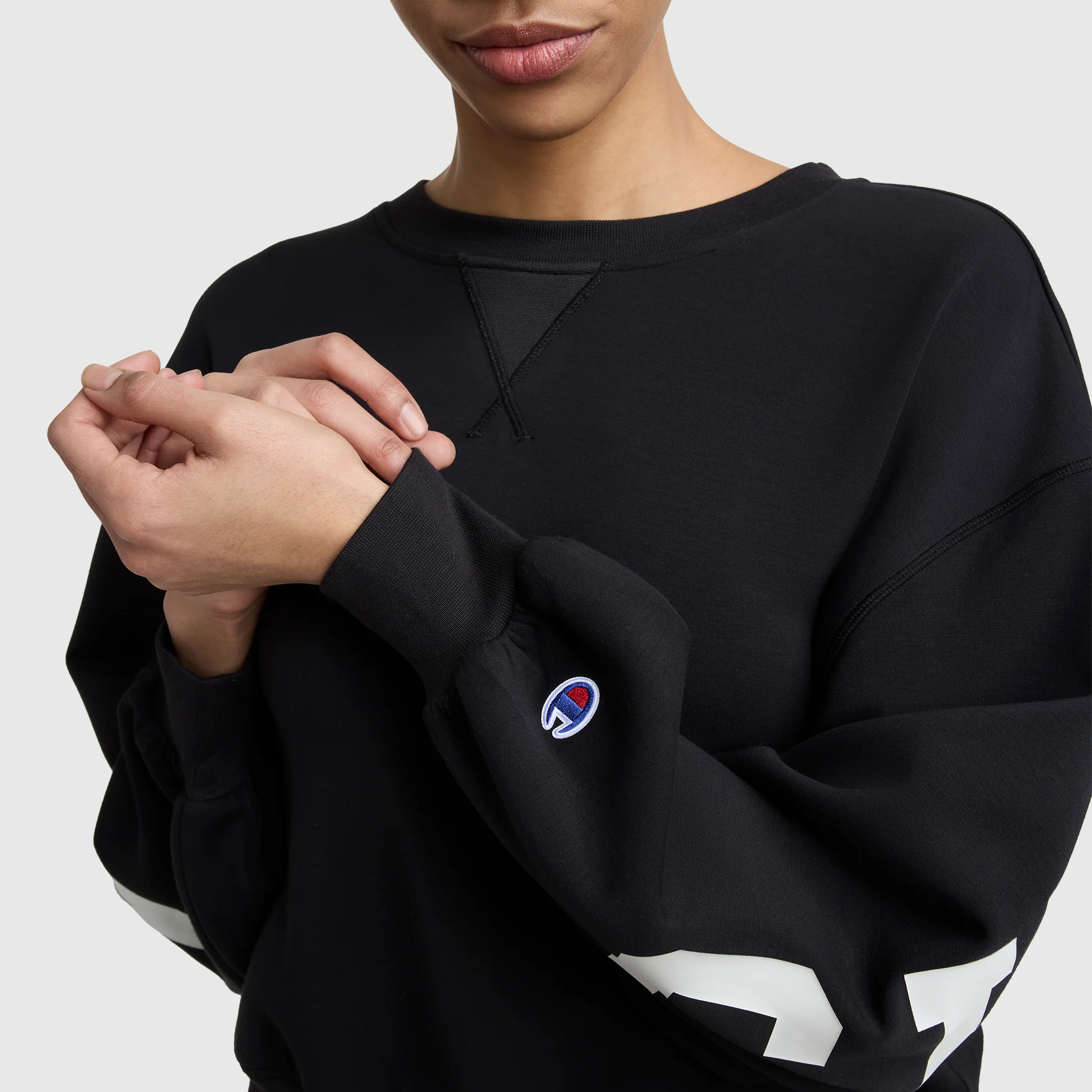 Endzone Loose Fit Crewneck, C Logo - Image 4