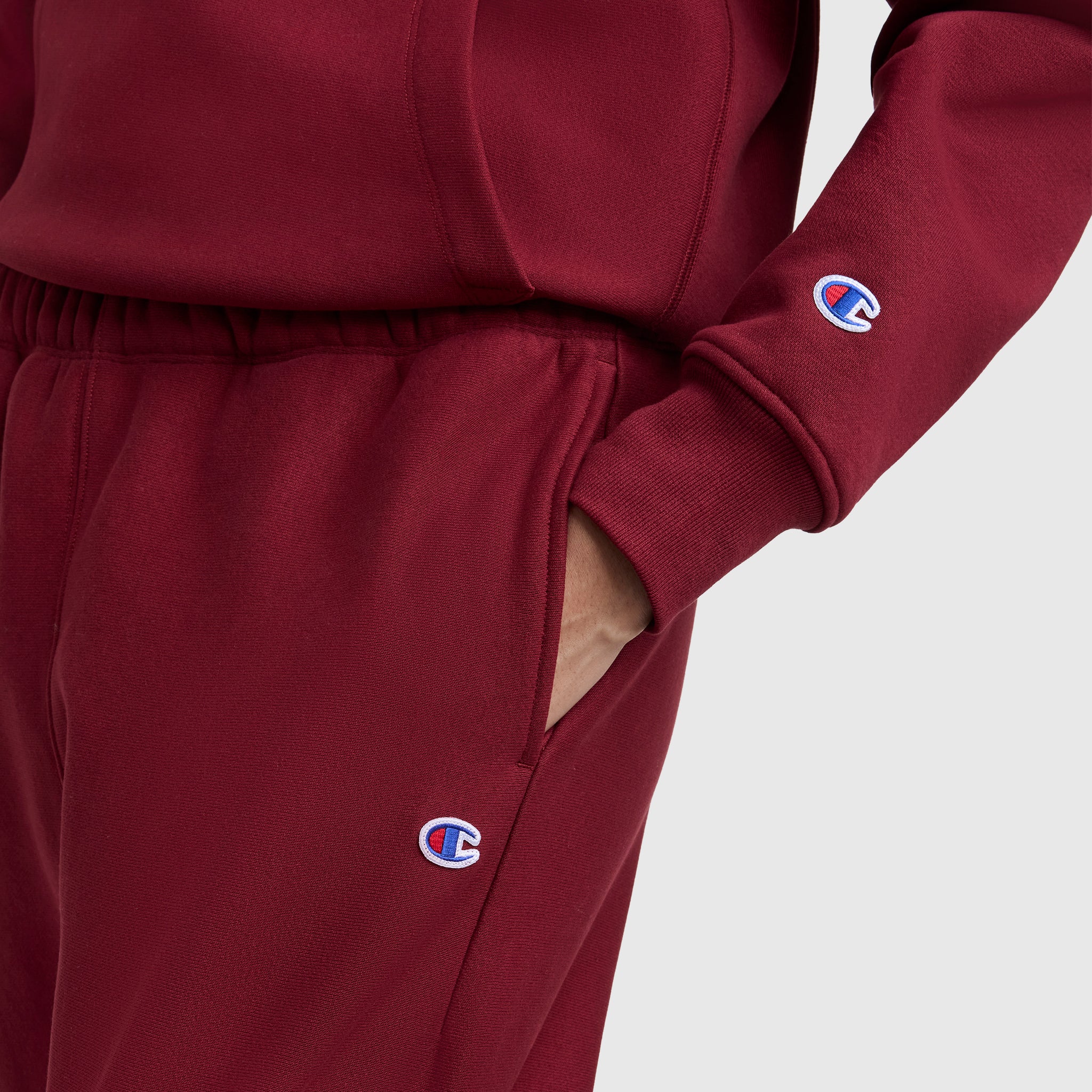 Reverse Weave Cinched Bottom Sweatpants - Image 4