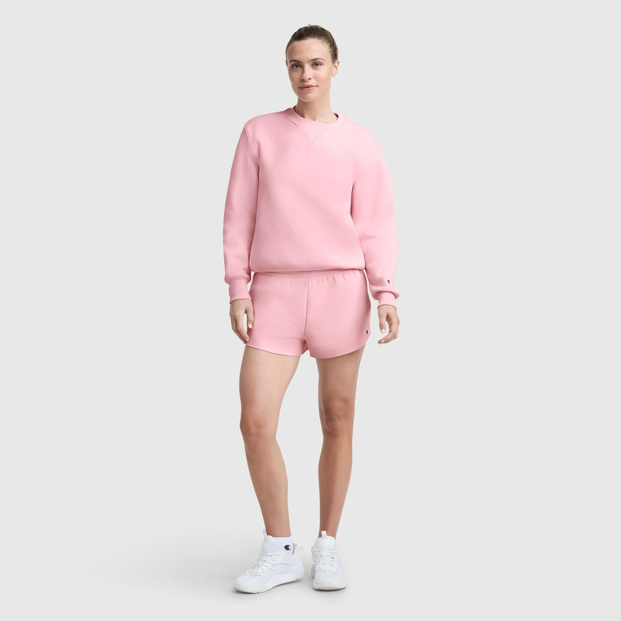 Reverse Weave Crew Neck Sweatshirt - Image 5