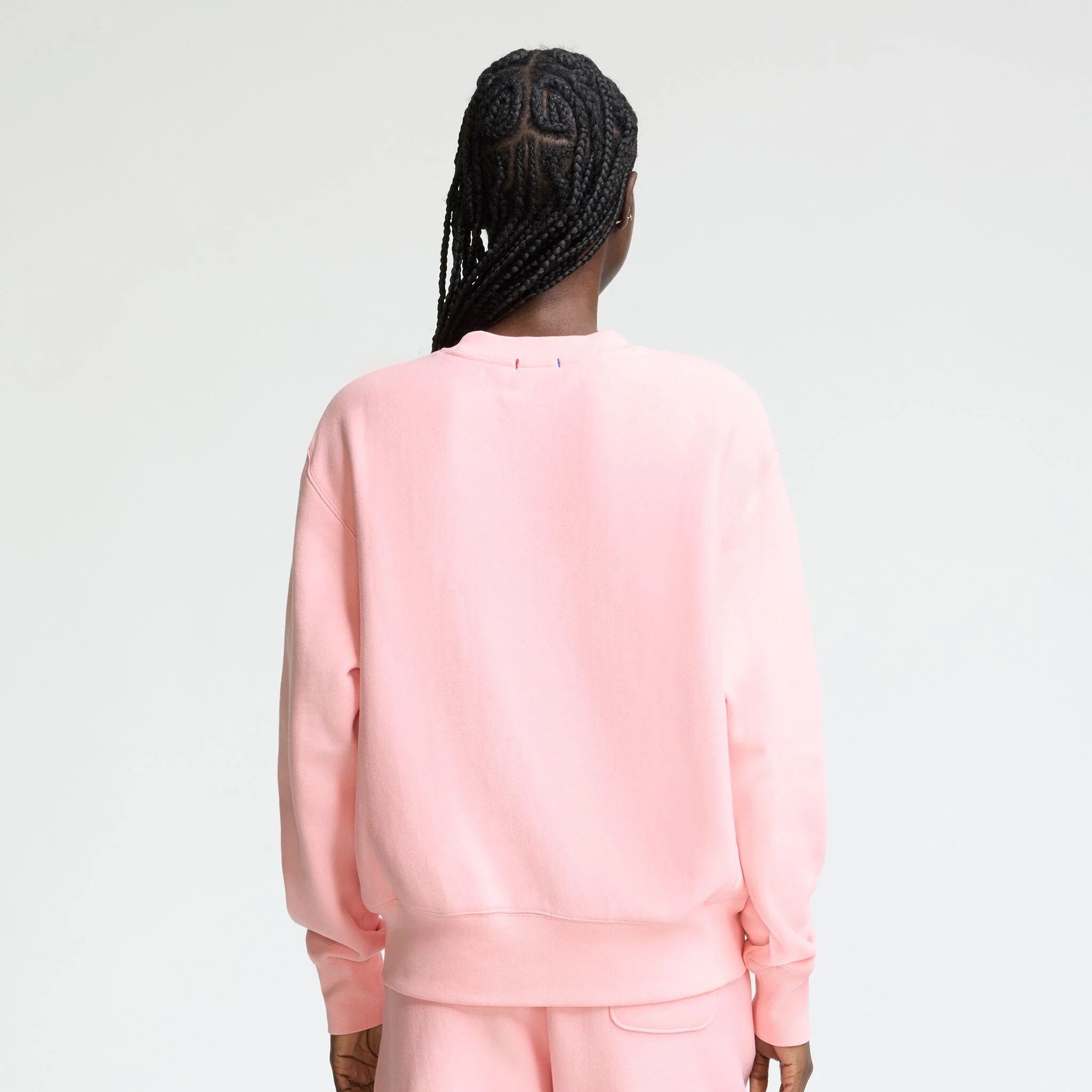 Reverse Weave Crew Neck Sweatshirt - Image 2