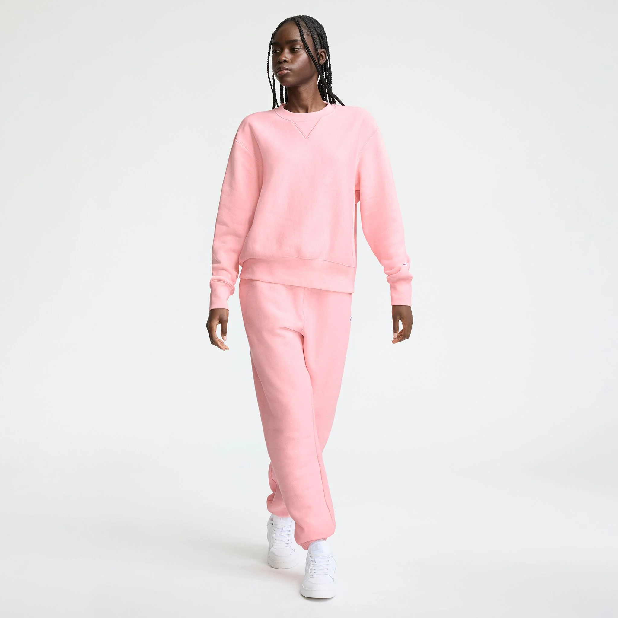 Reverse Weave Crew Neck Sweatshirt - Image 5