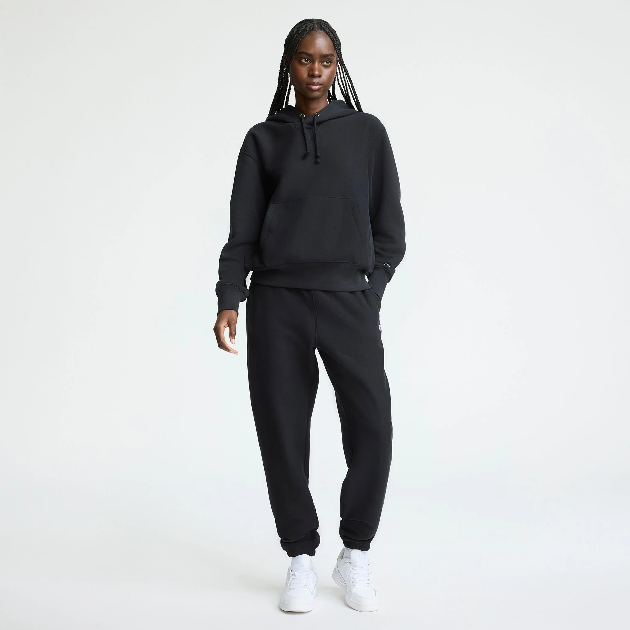 Reverse Weave Hoodie Sweatshirt - Image 5