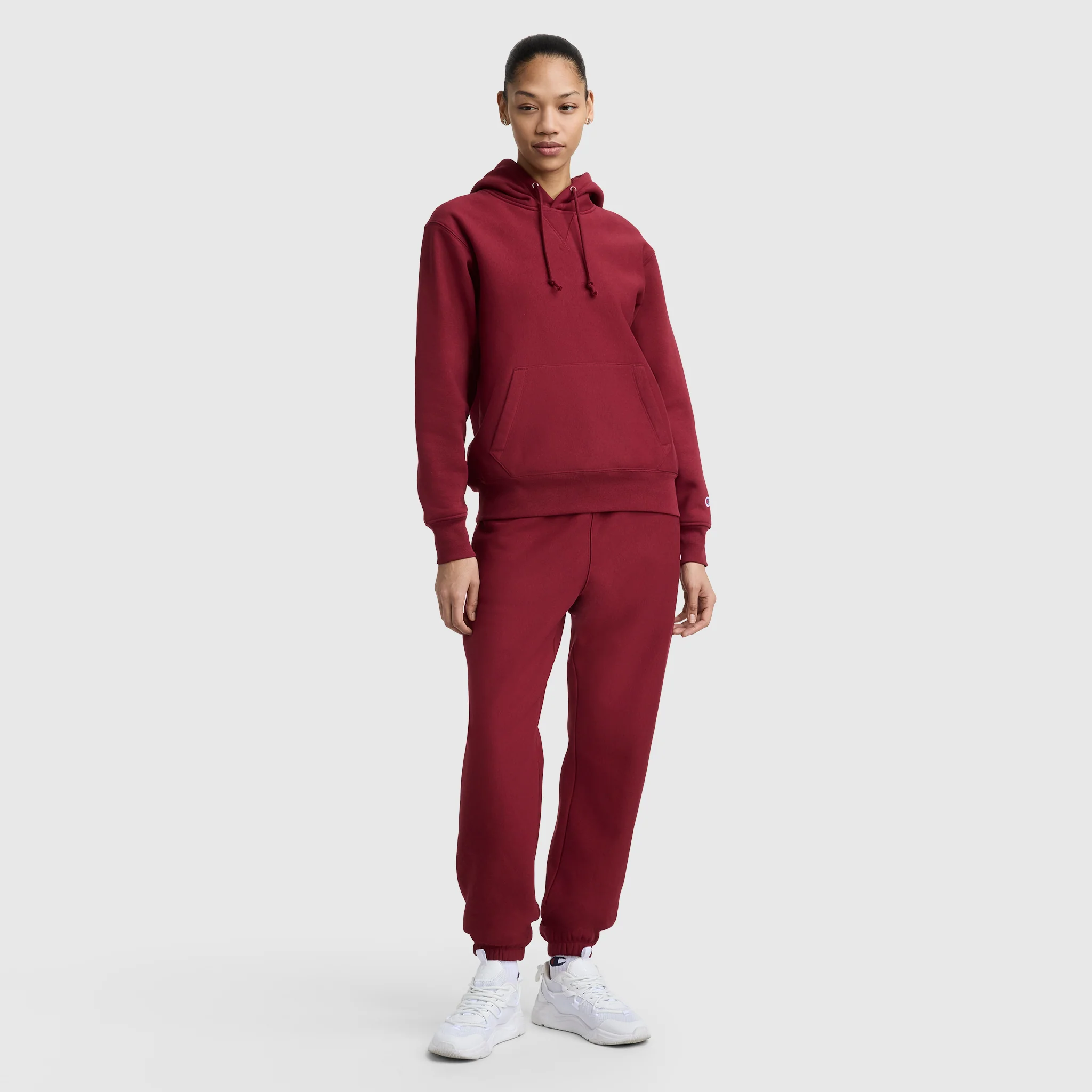 Reverse Weave Hoodie Sweatshirt - Image 6