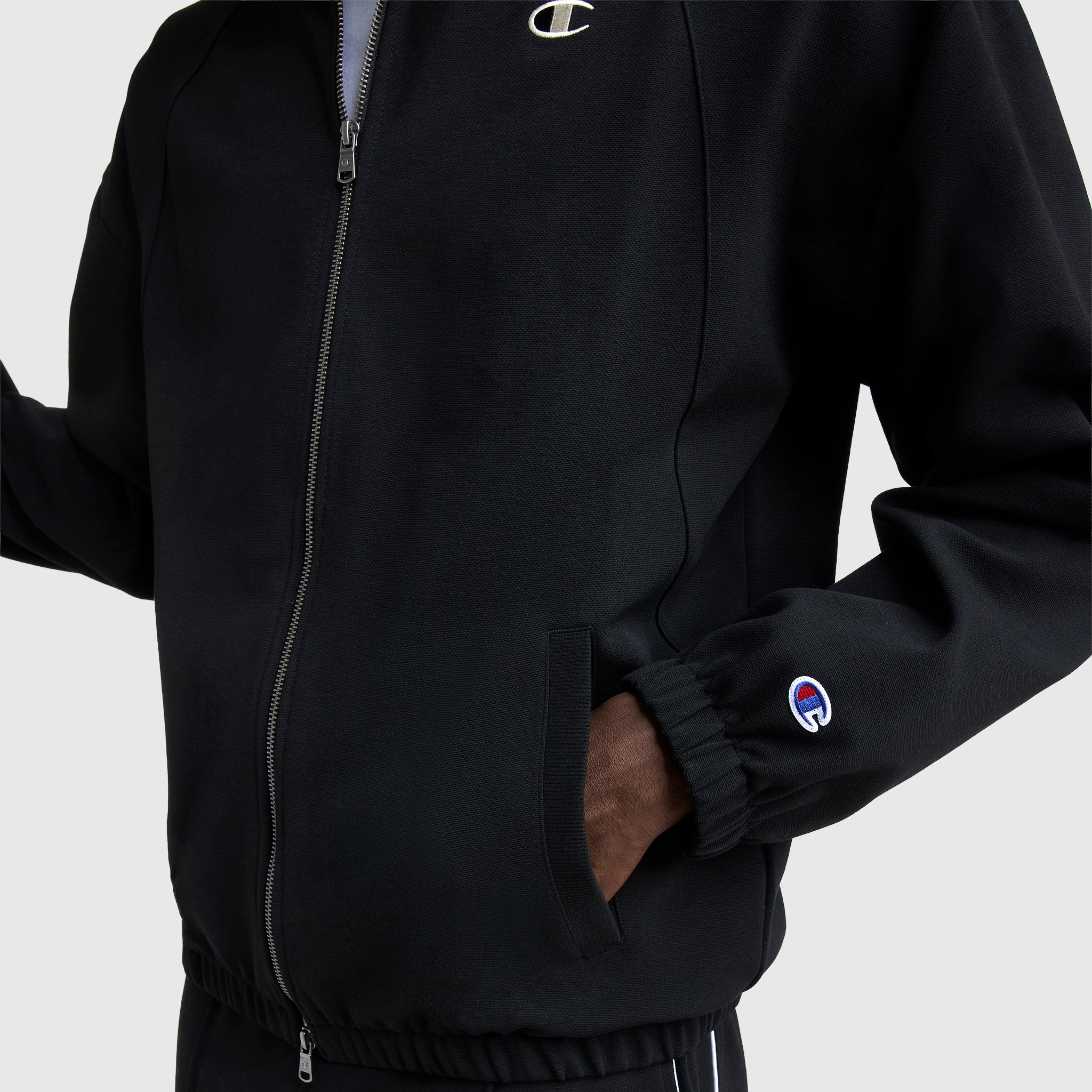 Gameday Full Zip Mock Neck, C Logo - Image 4