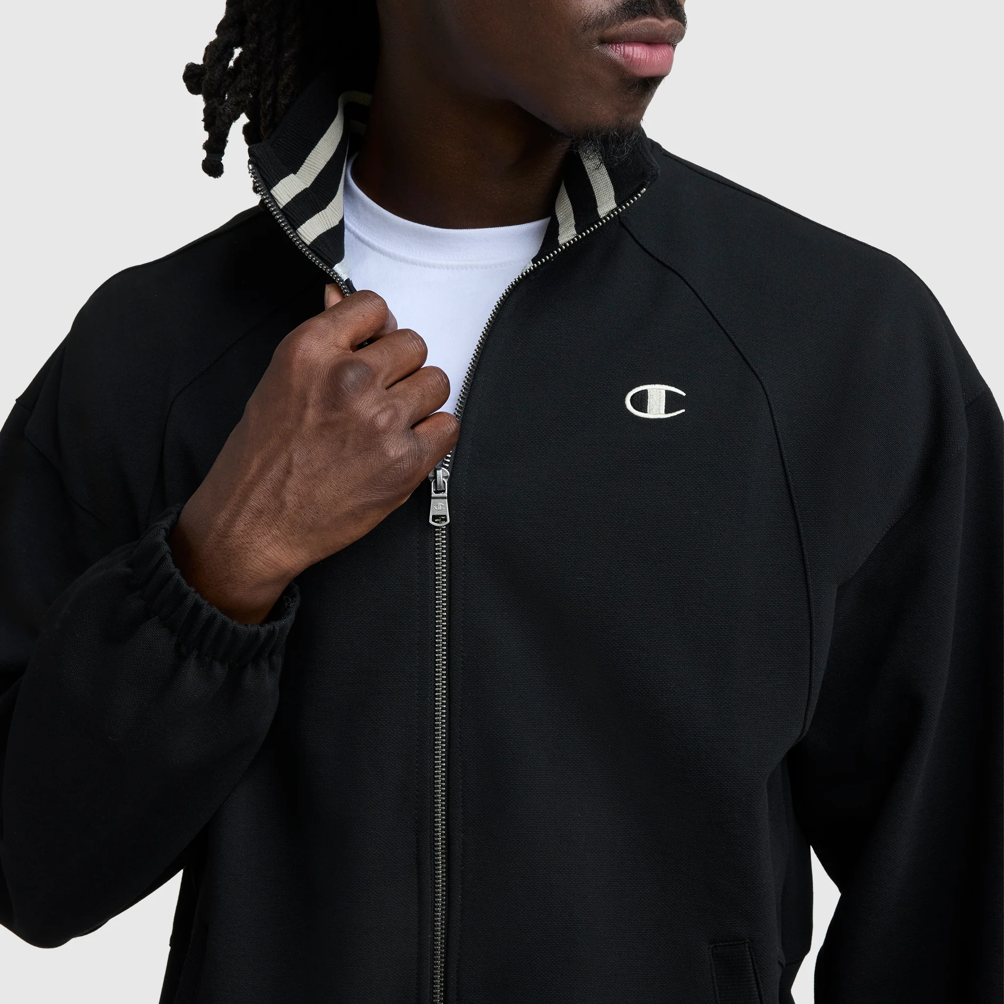 Gameday Full Zip Mock Neck, C Logo - Image 5