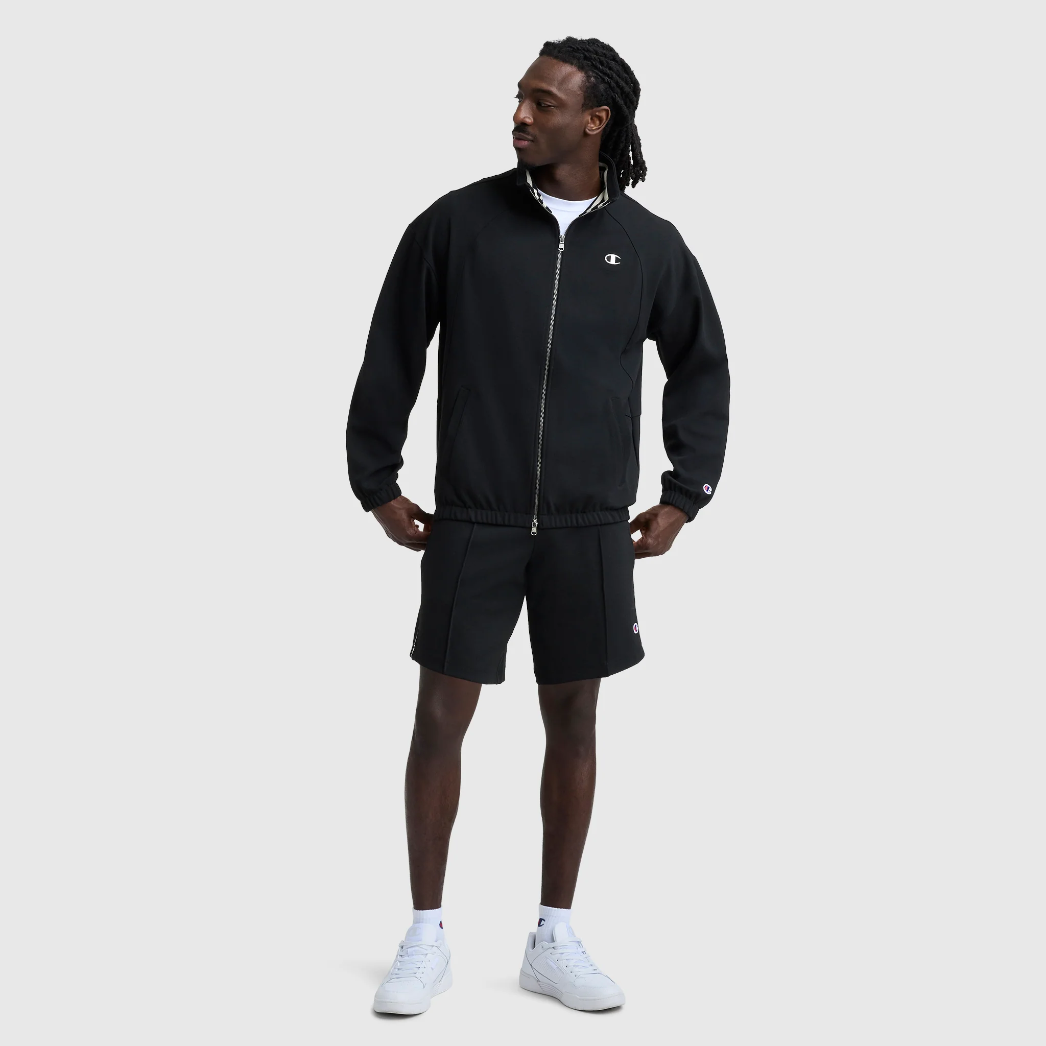 Gameday Full Zip Mock Neck, C Logo - Image 6