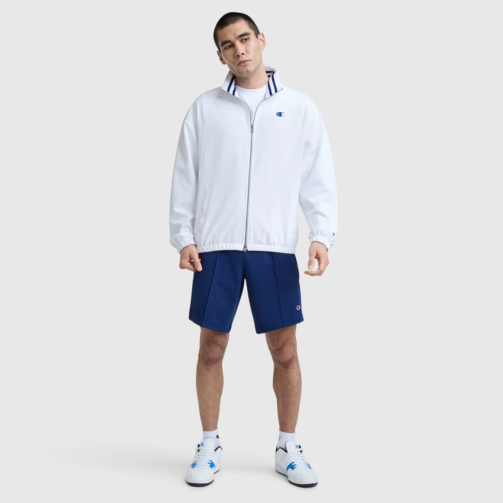 Gameday Full Zip Mock Neck, C Logo - Image 6
