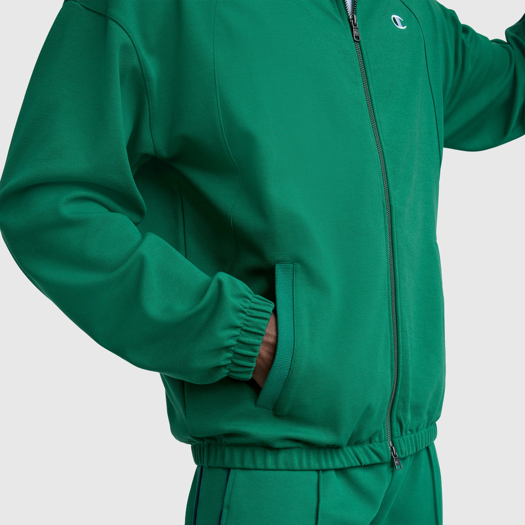 Gameday Full Zip Mock Neck, C Logo - Image 4