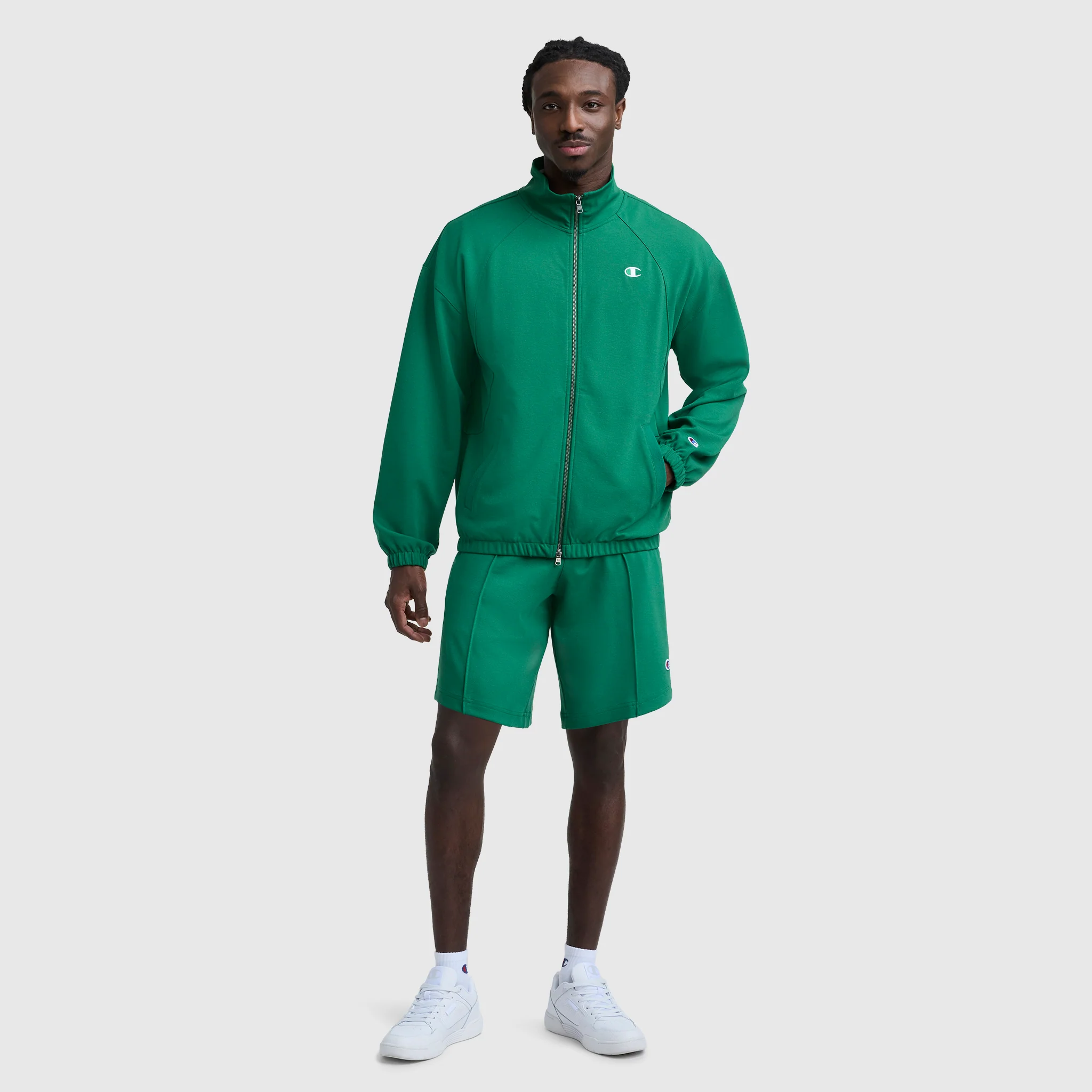 Gameday Full Zip Mock Neck, C Logo - Image 6