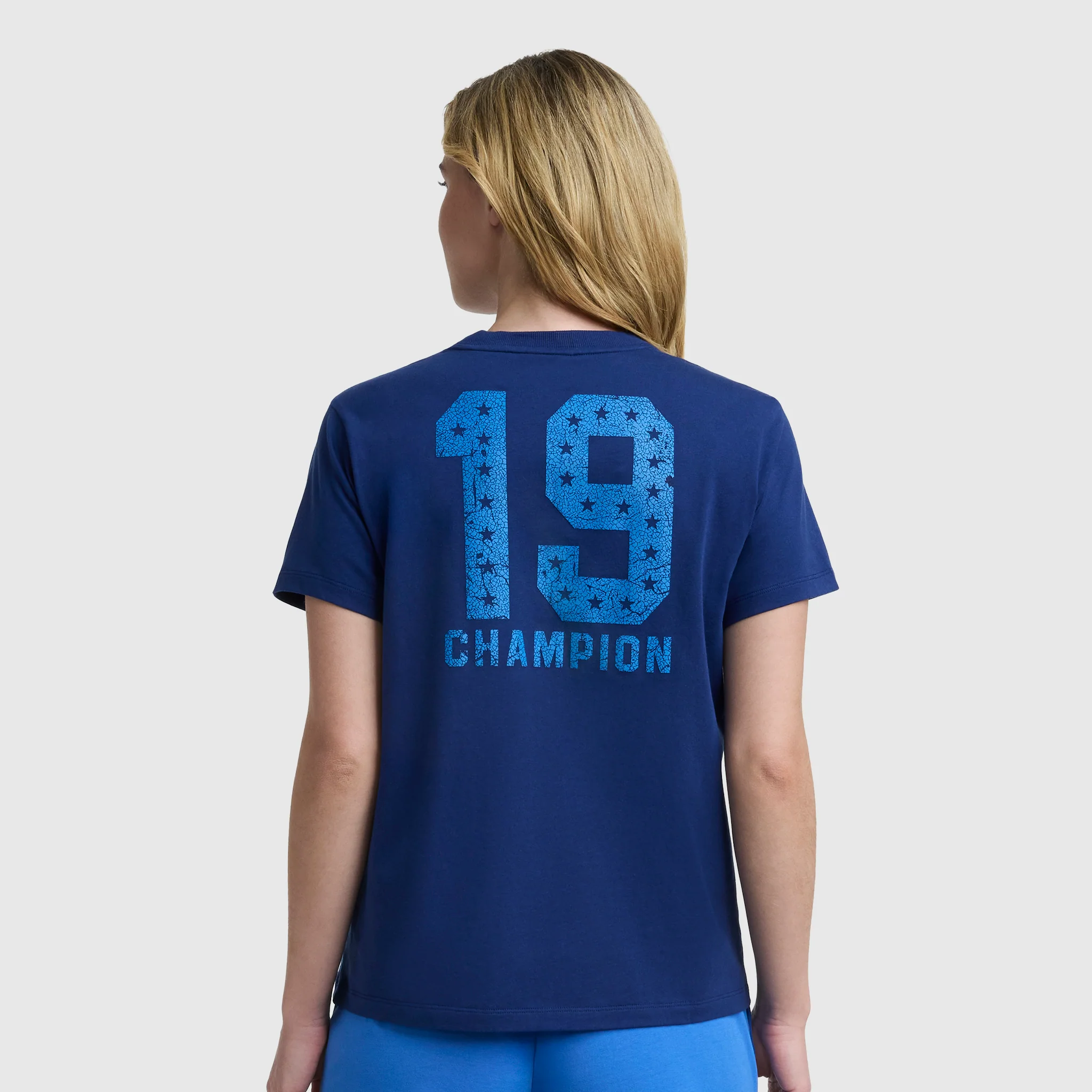 Grid Iron '19 Graphic T-Shirt, C  Logo - Image 2