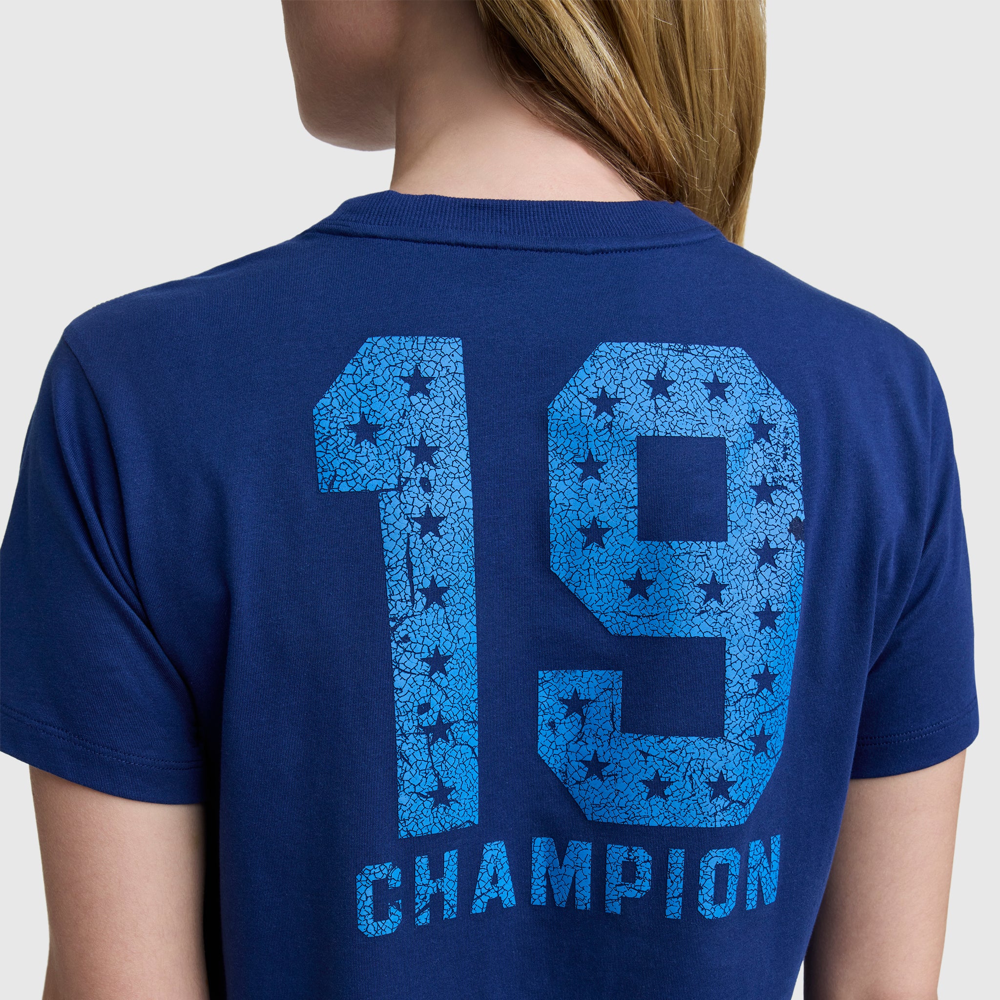 Grid Iron '19 Graphic T-Shirt, C  Logo - Image 3