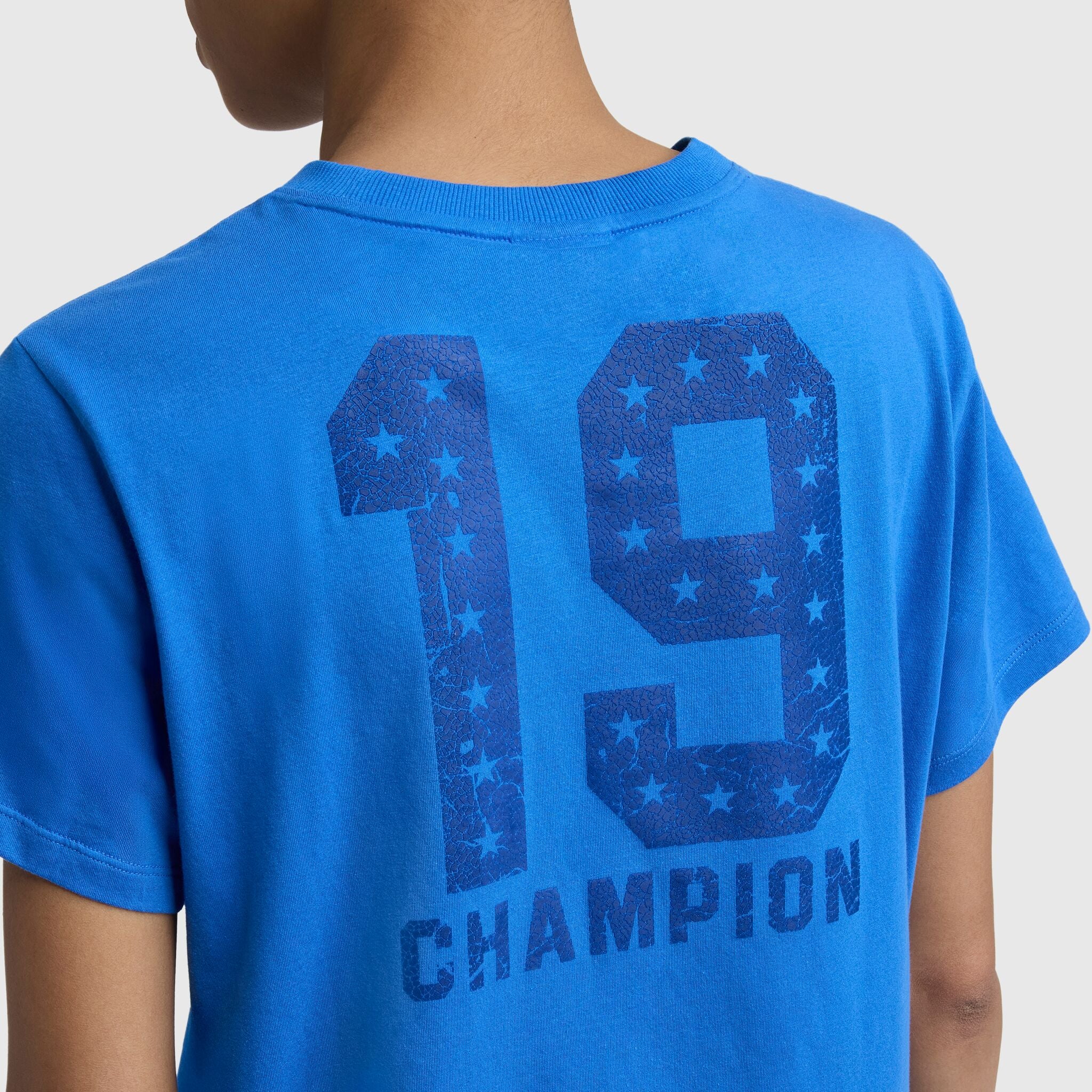Grid Iron '19 Graphic T-Shirt, C  Logo - Image 3