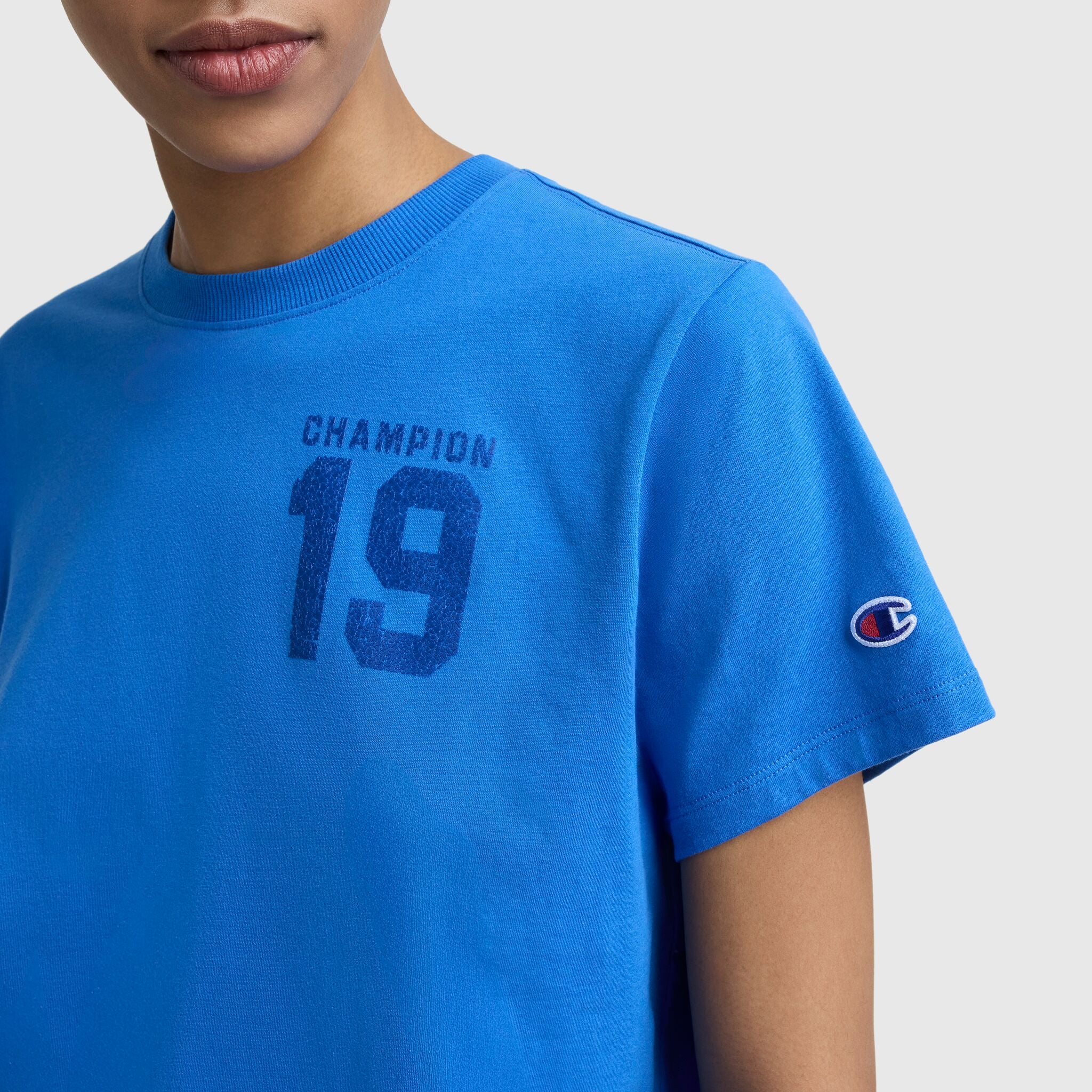 Grid Iron '19 Graphic T-Shirt, C  Logo - Image 4