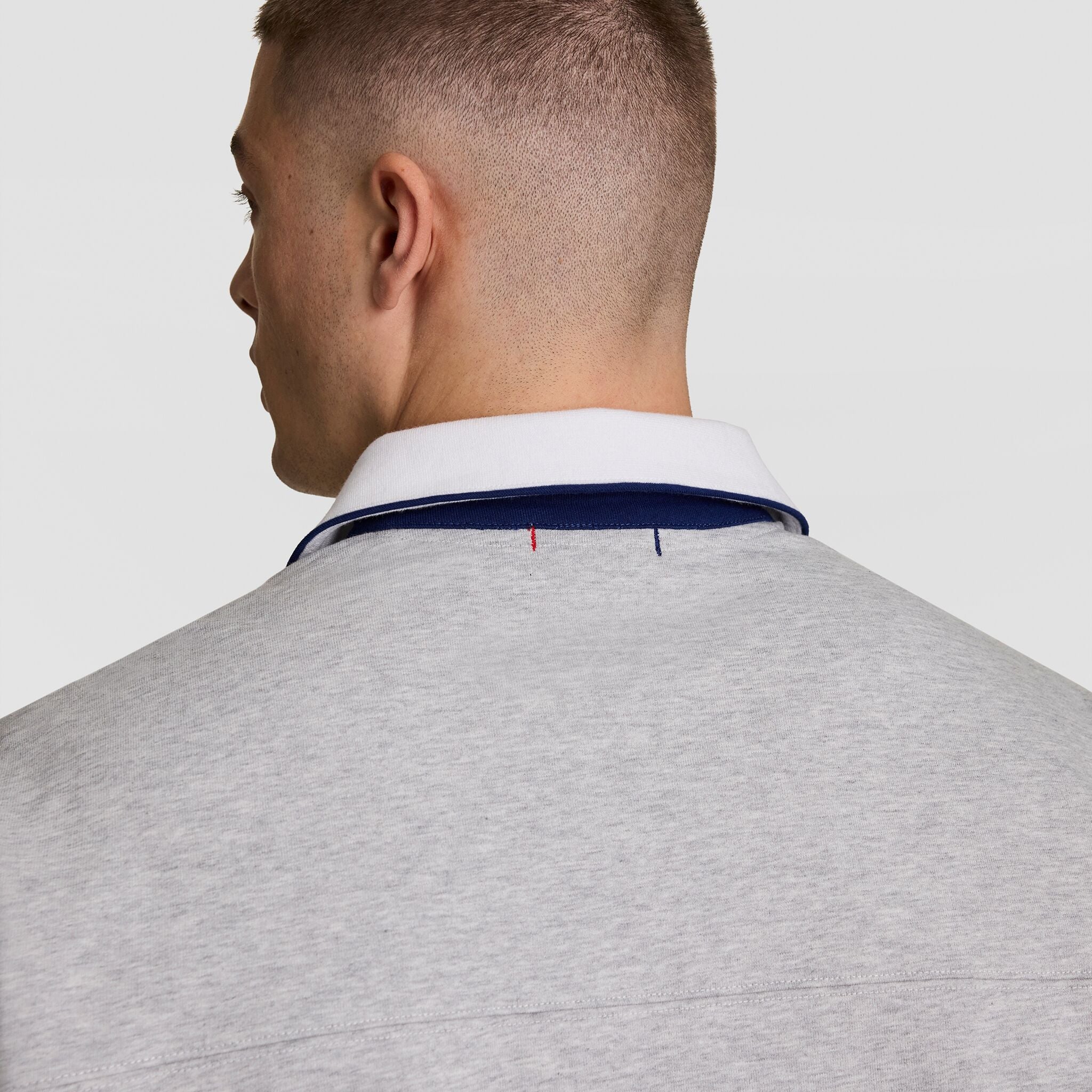 Gridiron Long Sleeve Rugby, Script Logo - Image 3