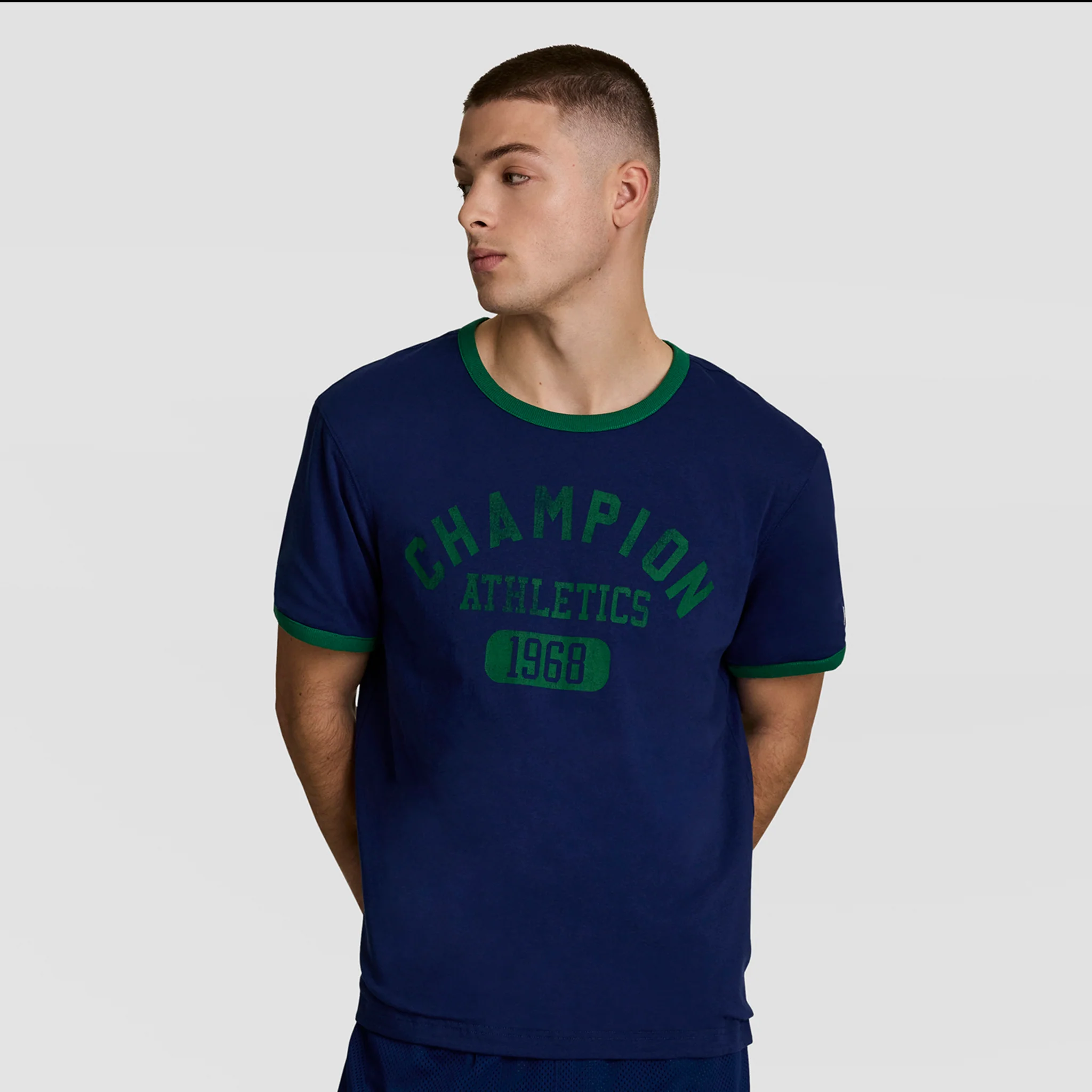 Gridiron Reversible T-Shirt, C Logo - Image 2