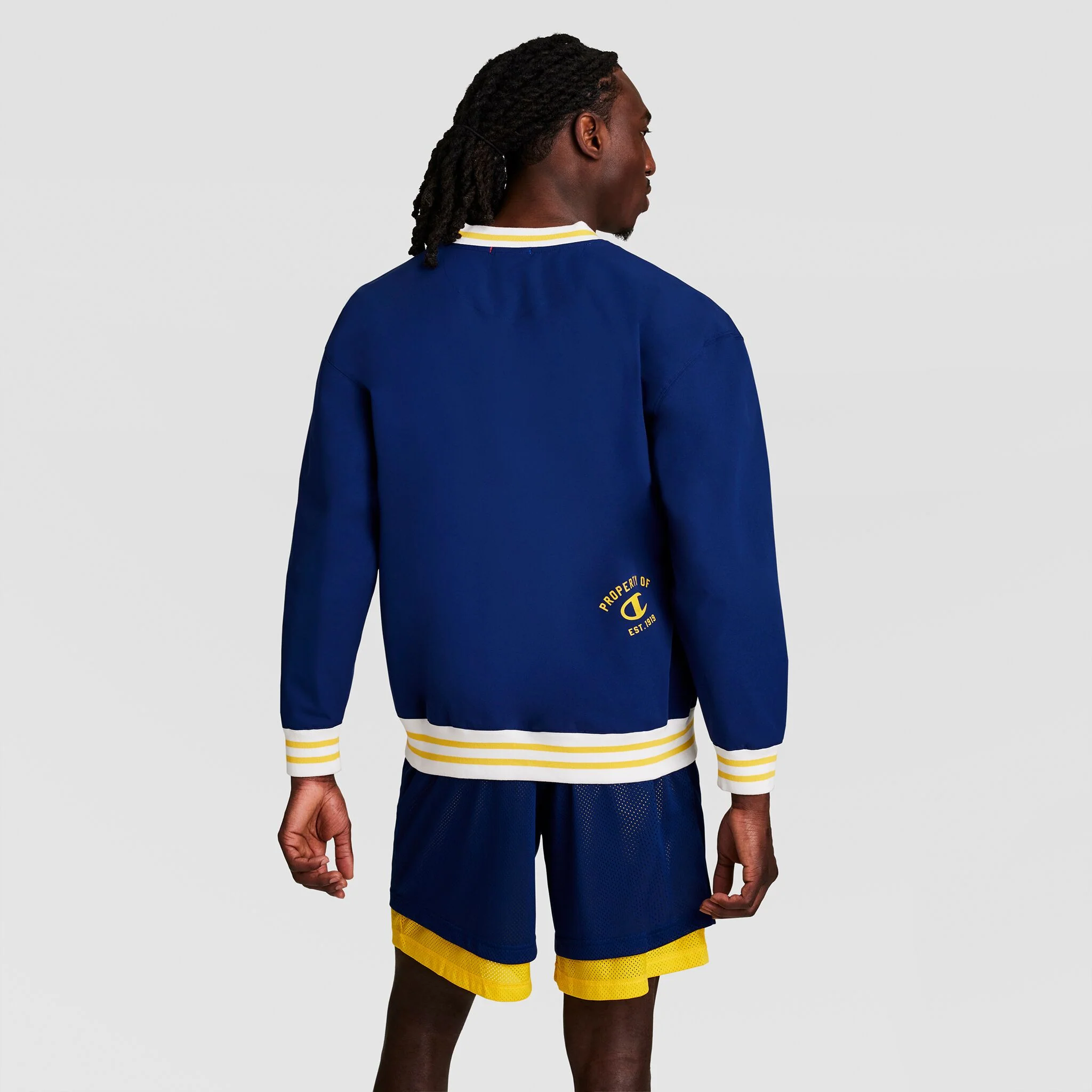 Gridiron V-Neck Pullover, C Logo - Image 2