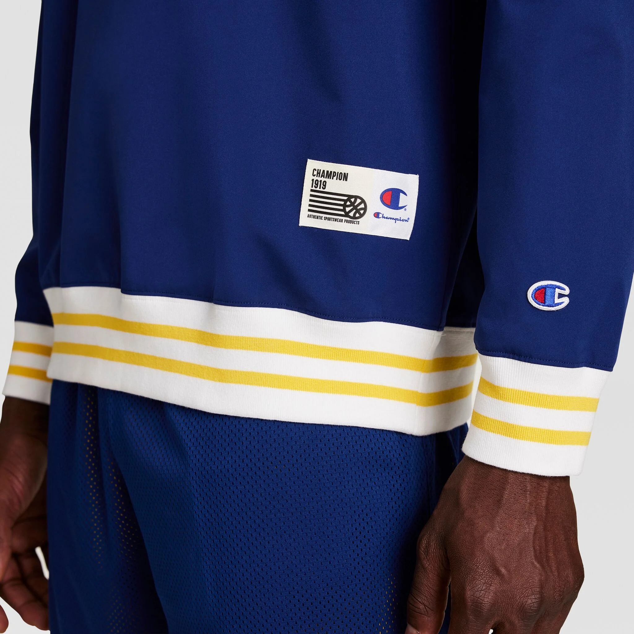 Gridiron V-Neck Pullover, C Logo - Image 5