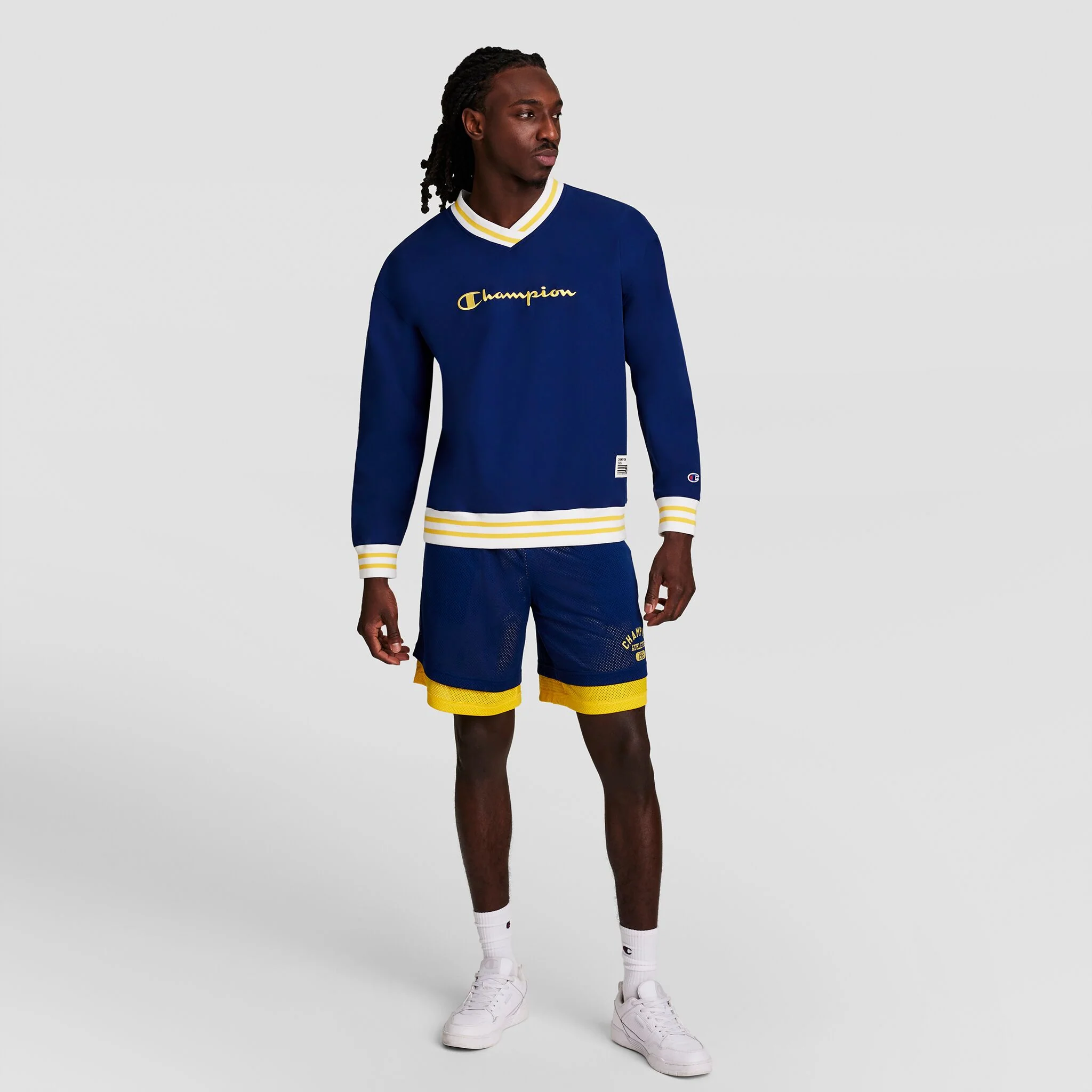 Gridiron V-Neck Pullover, C Logo - Image 8