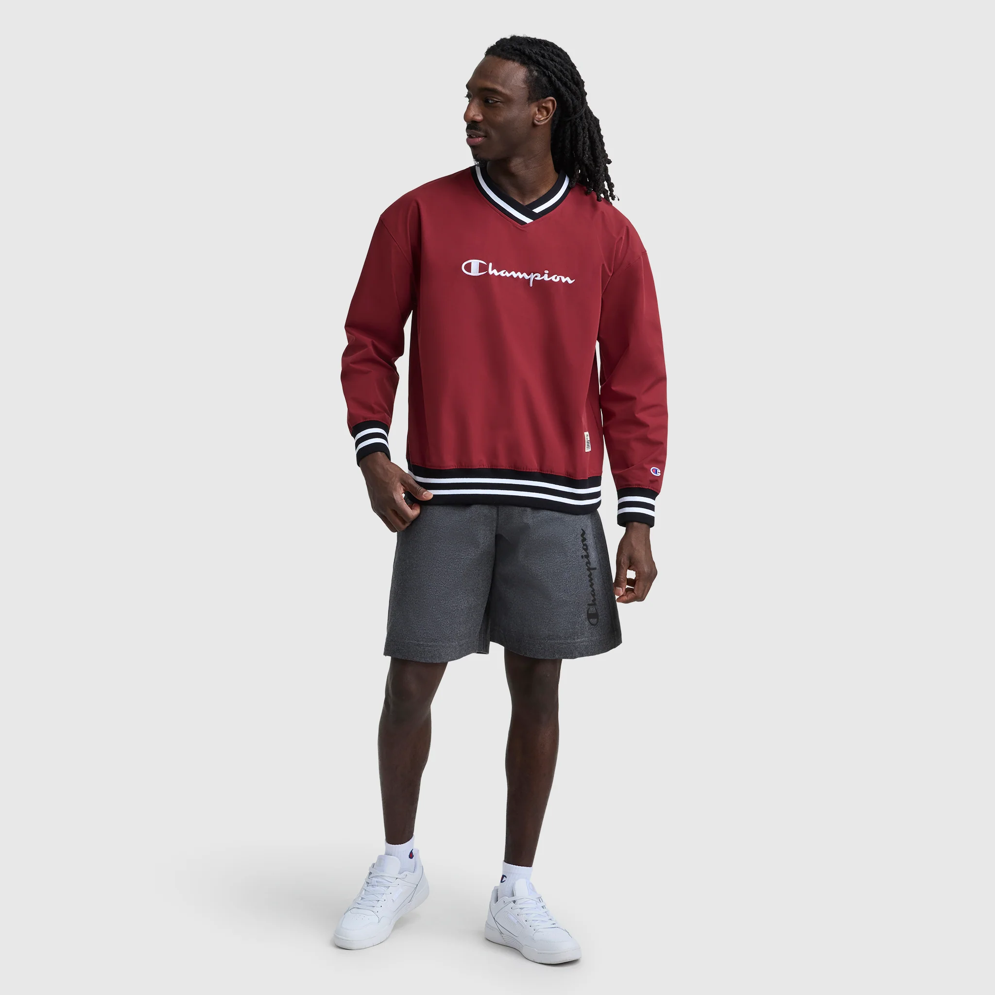 Gridiron V-Neck Pullover, C Logo - Image 6