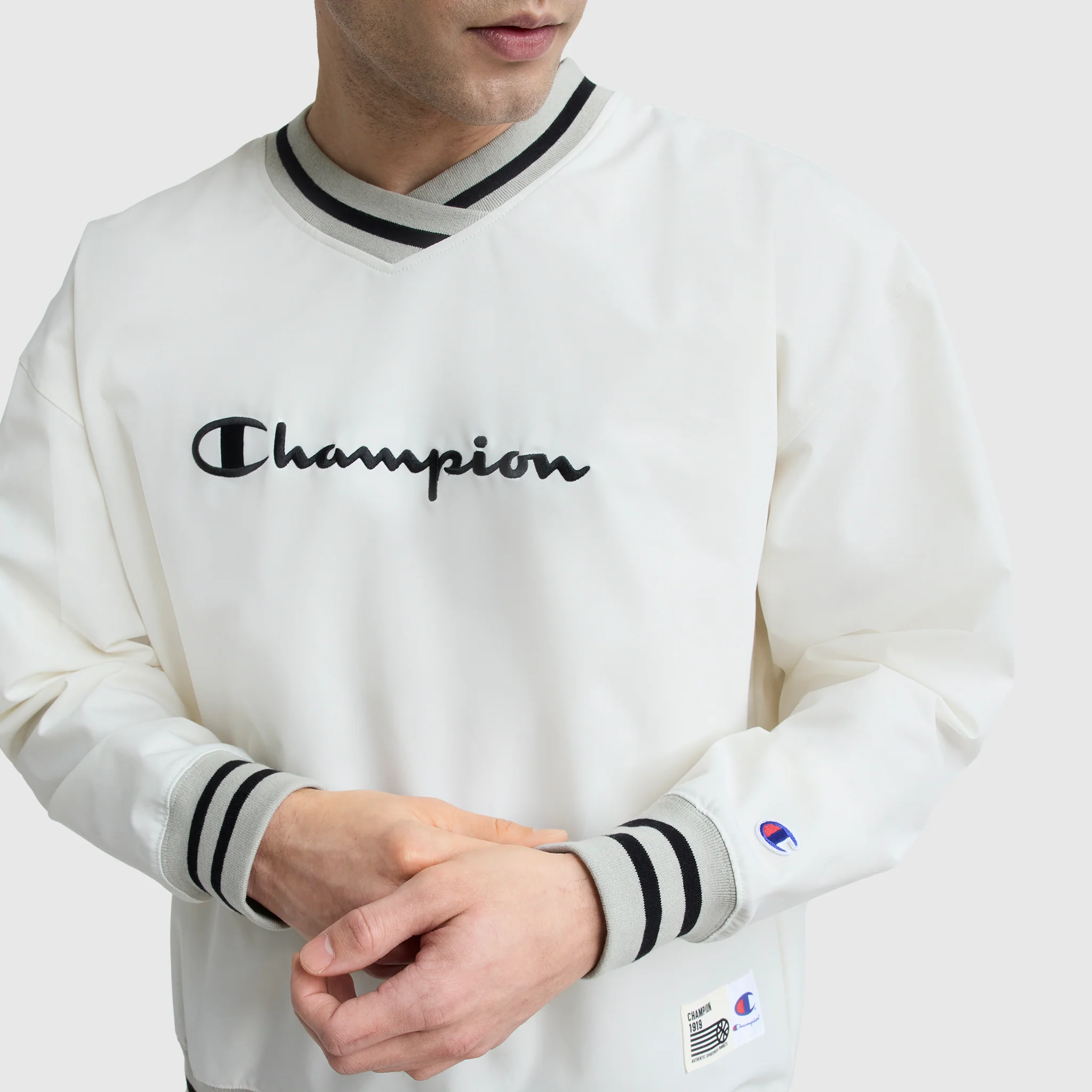 Gridiron V-Neck Pullover, C Logo - Image 3