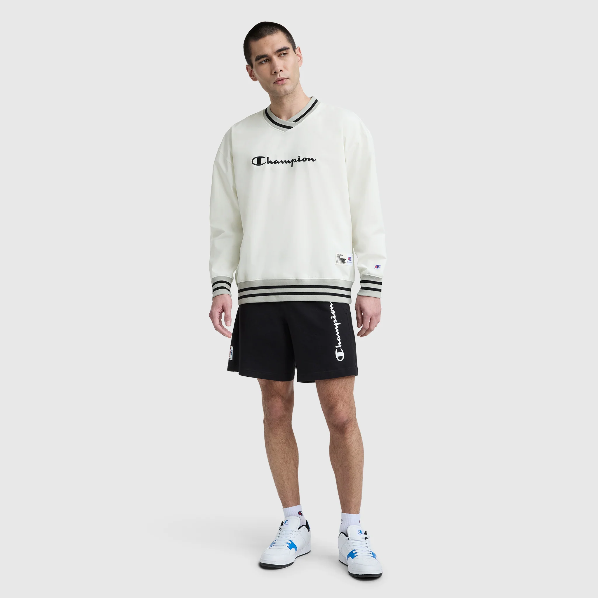 Gridiron V-Neck Pullover, C Logo - Image 6