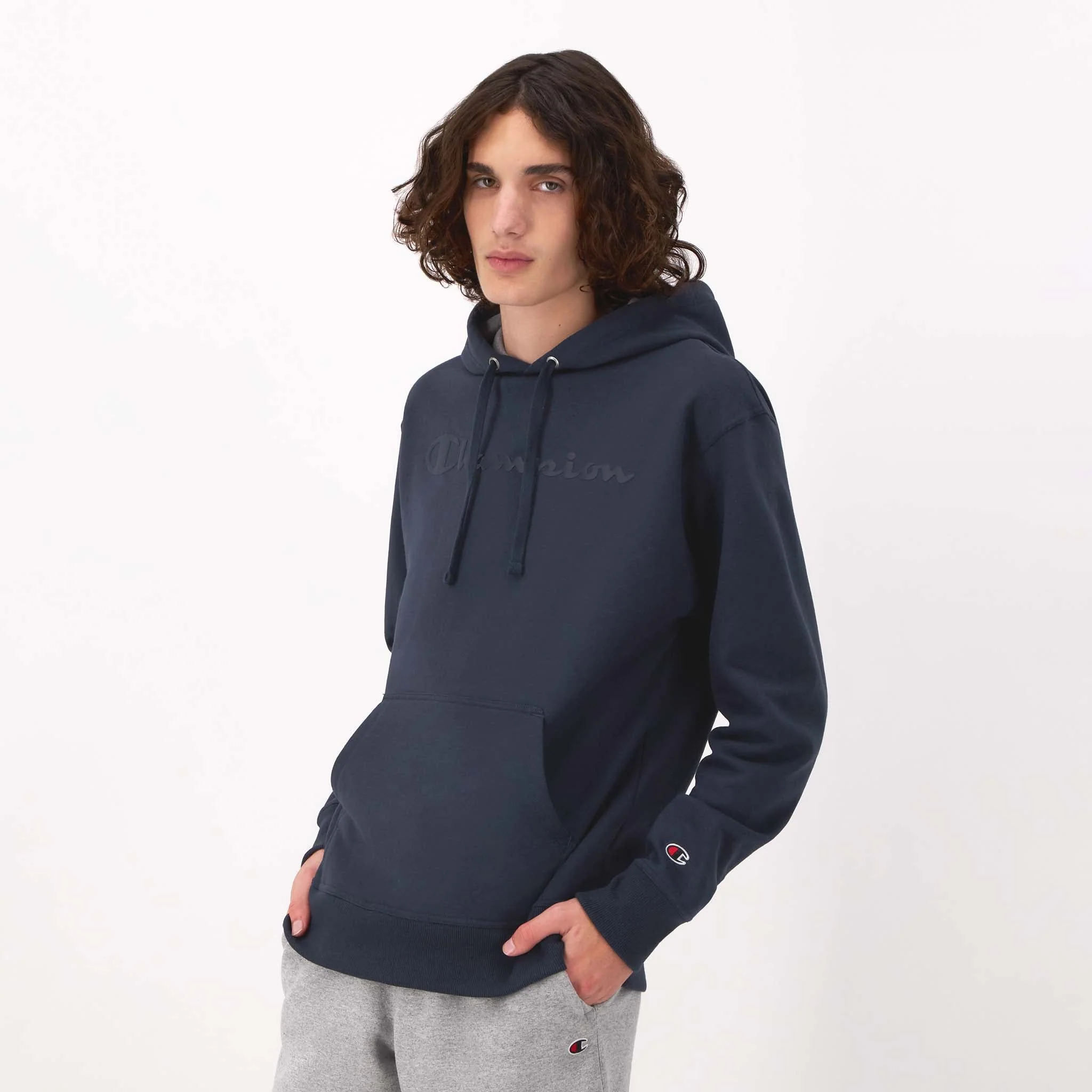 HD Large Tonal Script Hoodie - Image 2