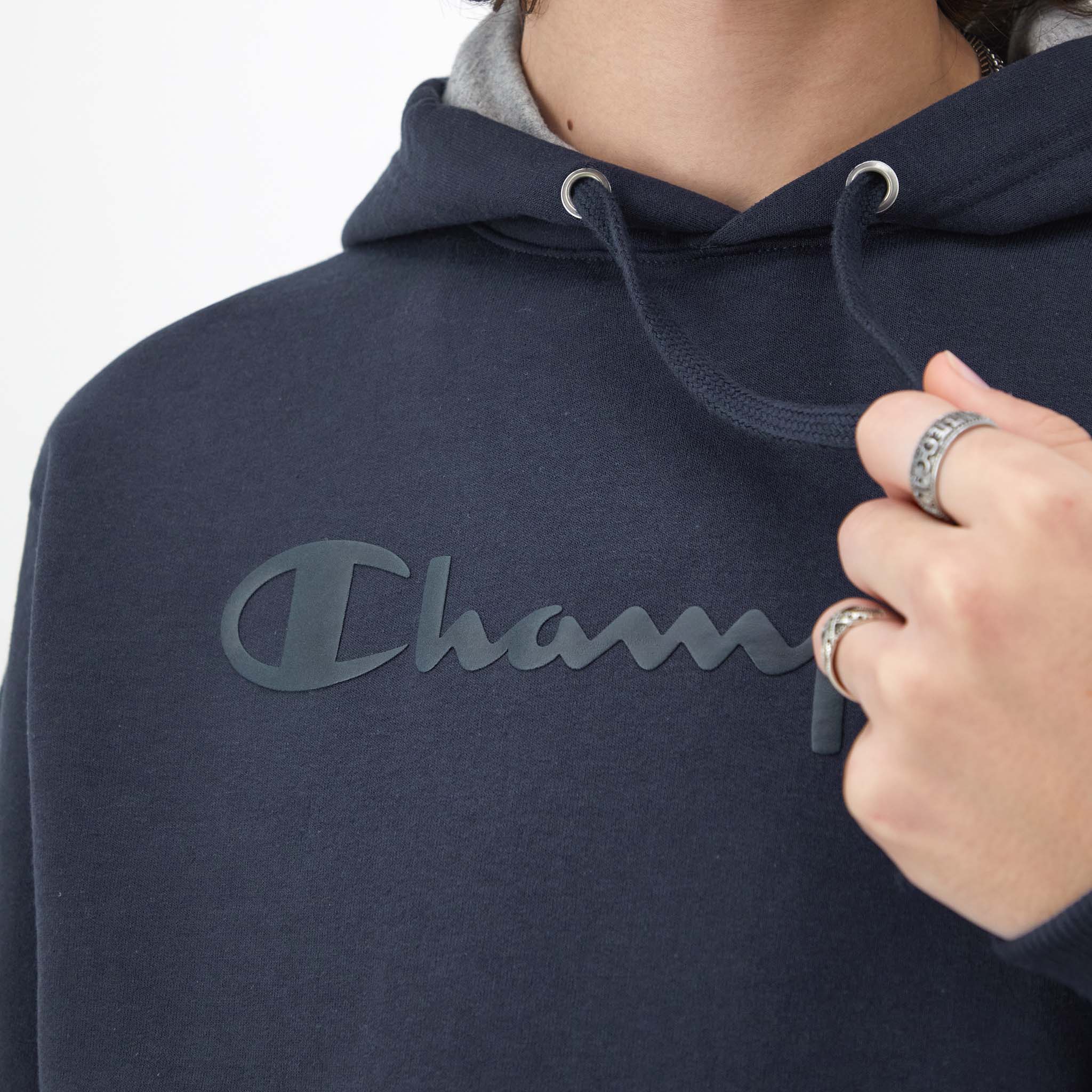 HD Large Tonal Script Hoodie - Image 4
