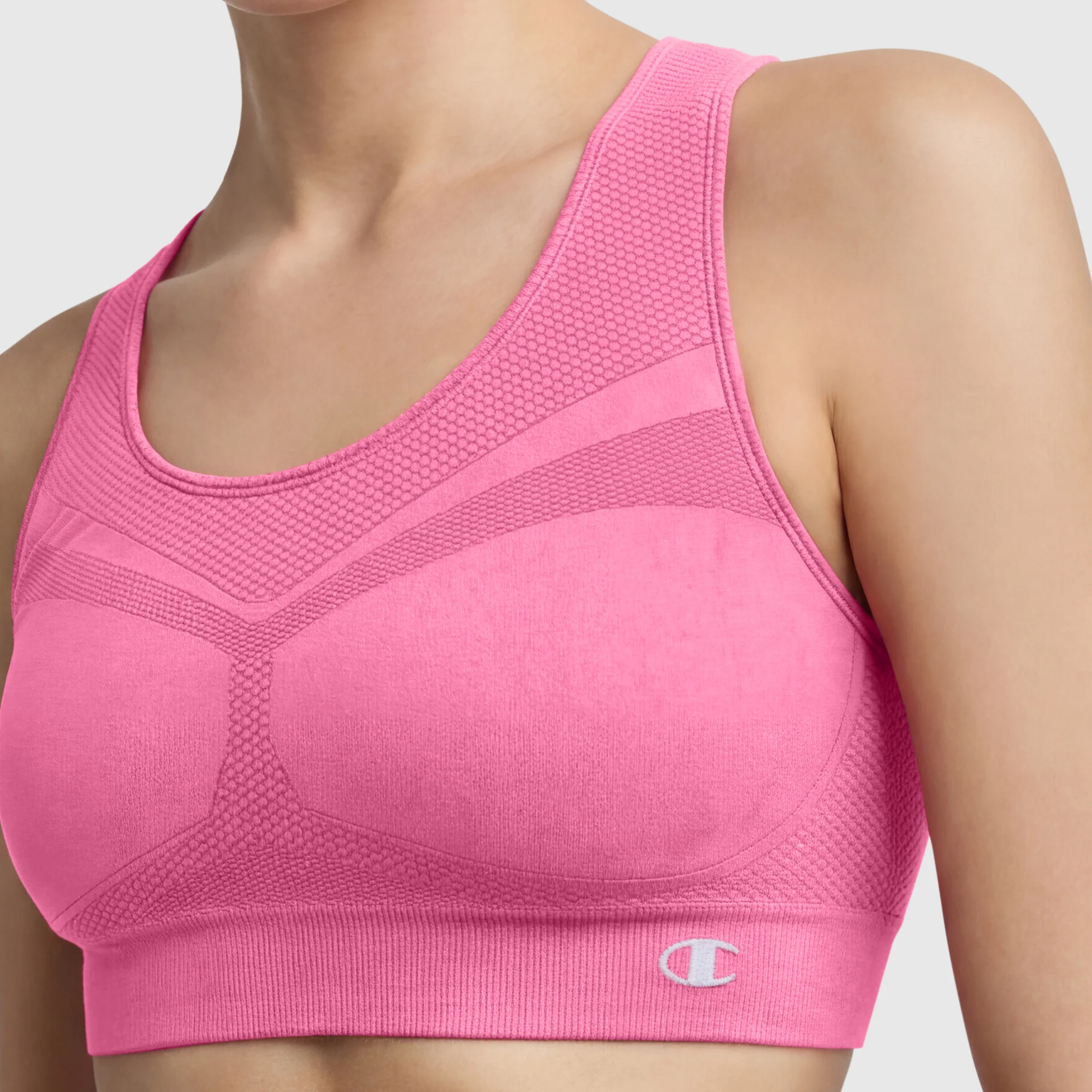 Seamless Racerback Sports Bra - Image 3