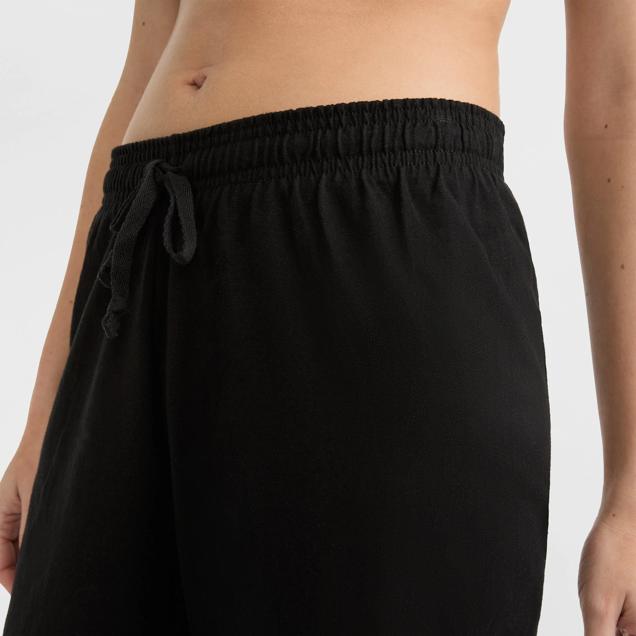 Lightweight Lounge Capri Pants, C Logo - Image 3
