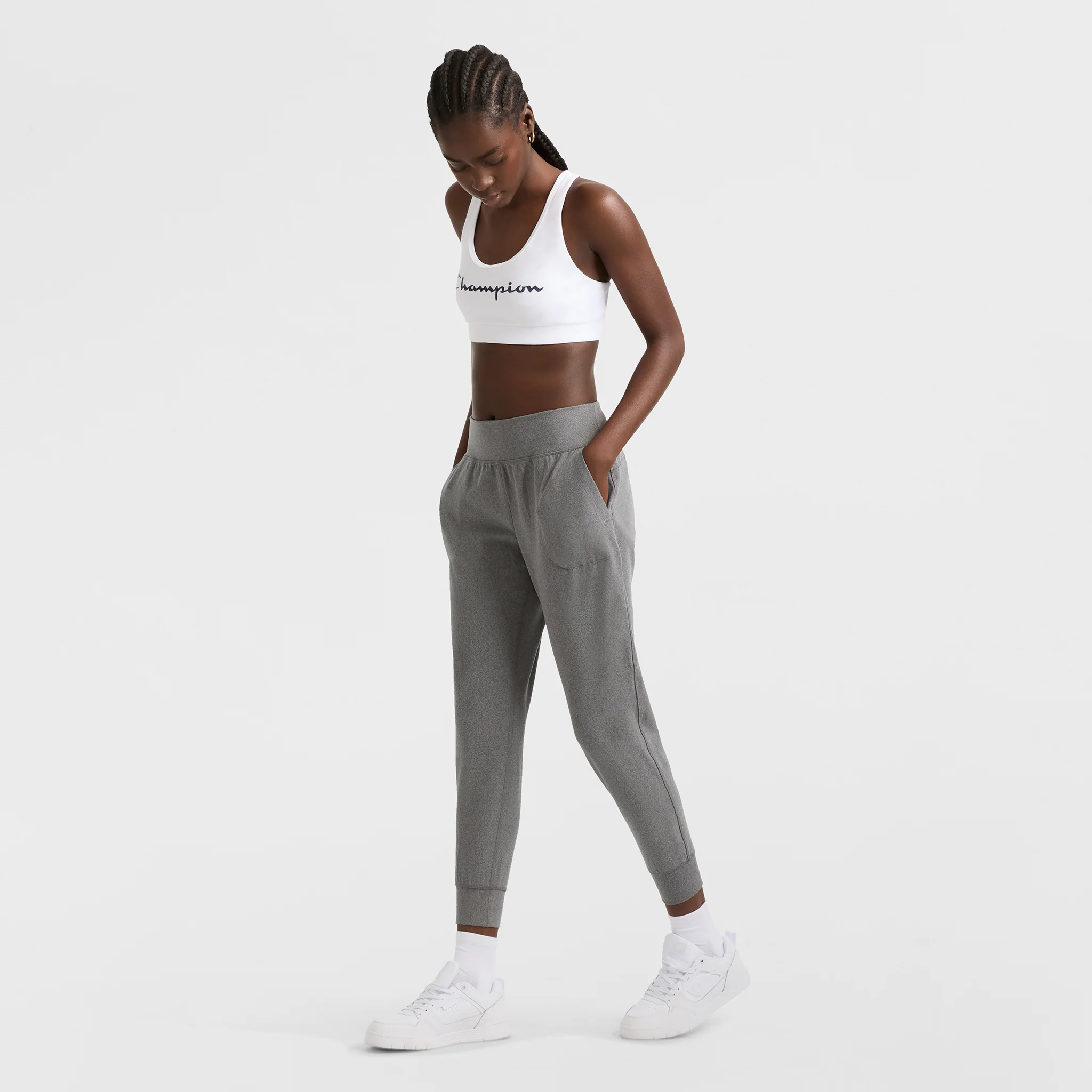 Lightweight Lounge Capri Pants, C Logo - Image 4