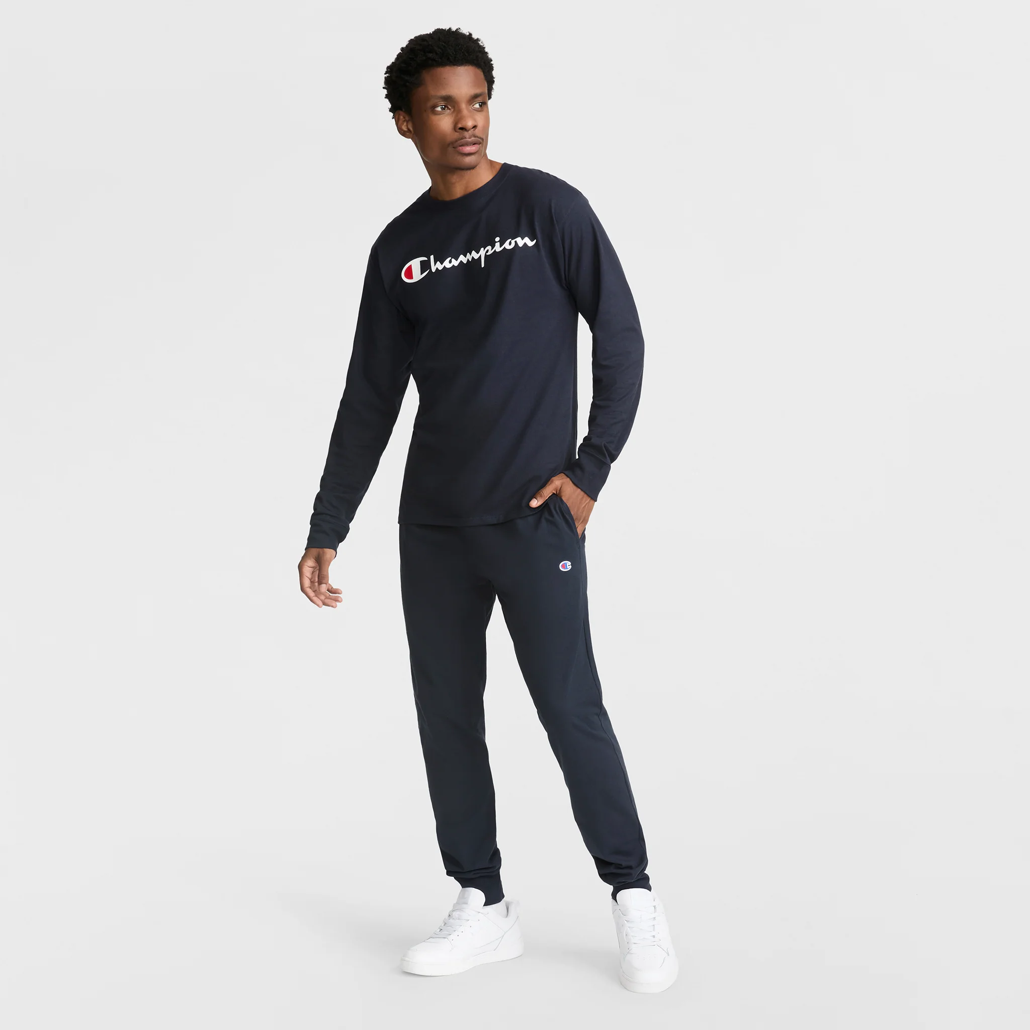 Lightweight Lounge Joggers, C Logo - Image 4