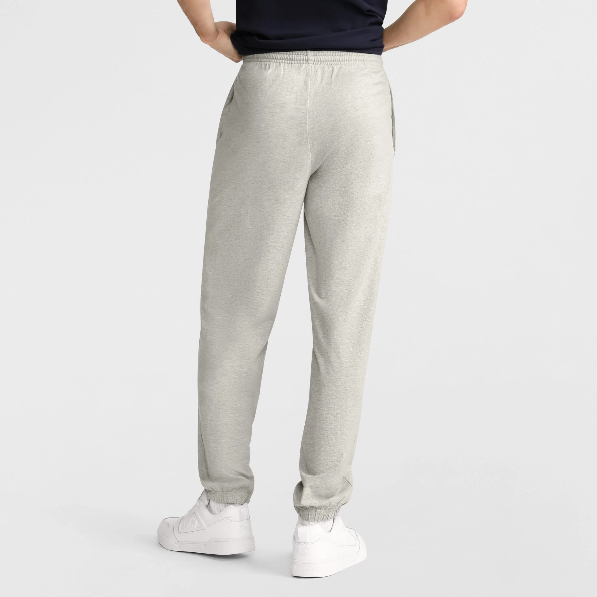 Lightweight Lounge Pants, Cinched Hem, C Logo - Image 2