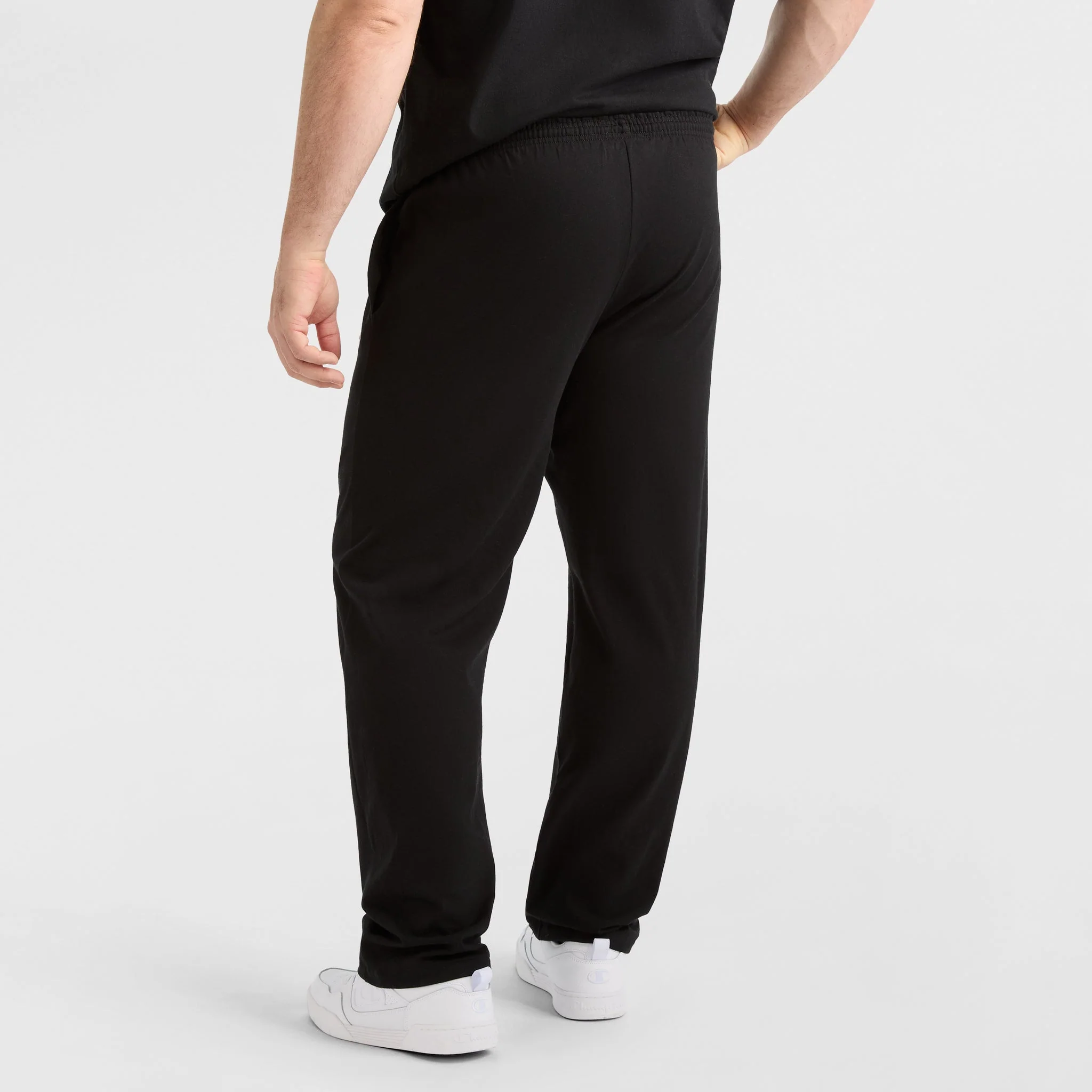 Lightweight Lounge Pants, Open Hem, C Logo - Big & Tall - Image 2