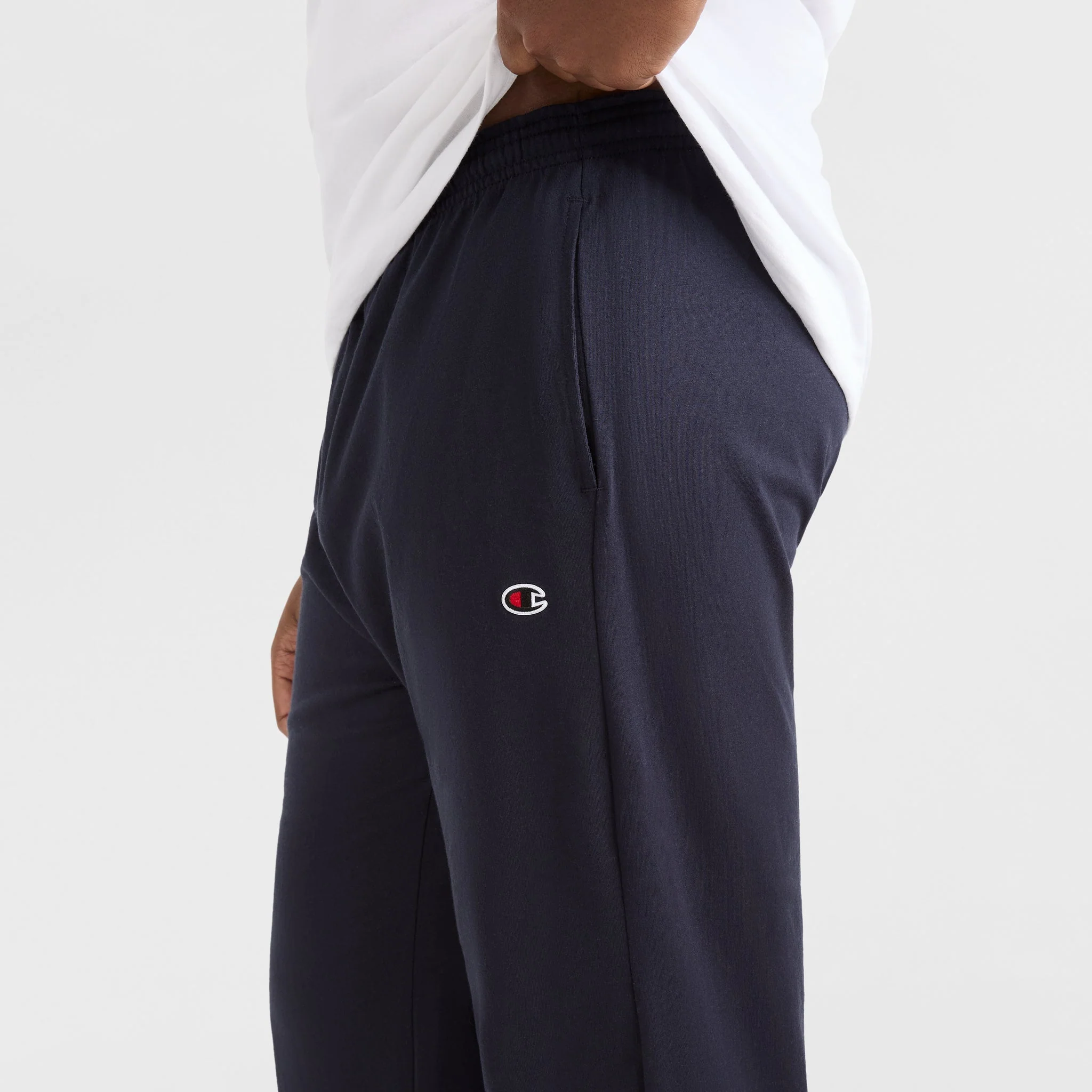 Lightweight Lounge Pants, Open Hem, C Logo - Big & Tall - Image 3