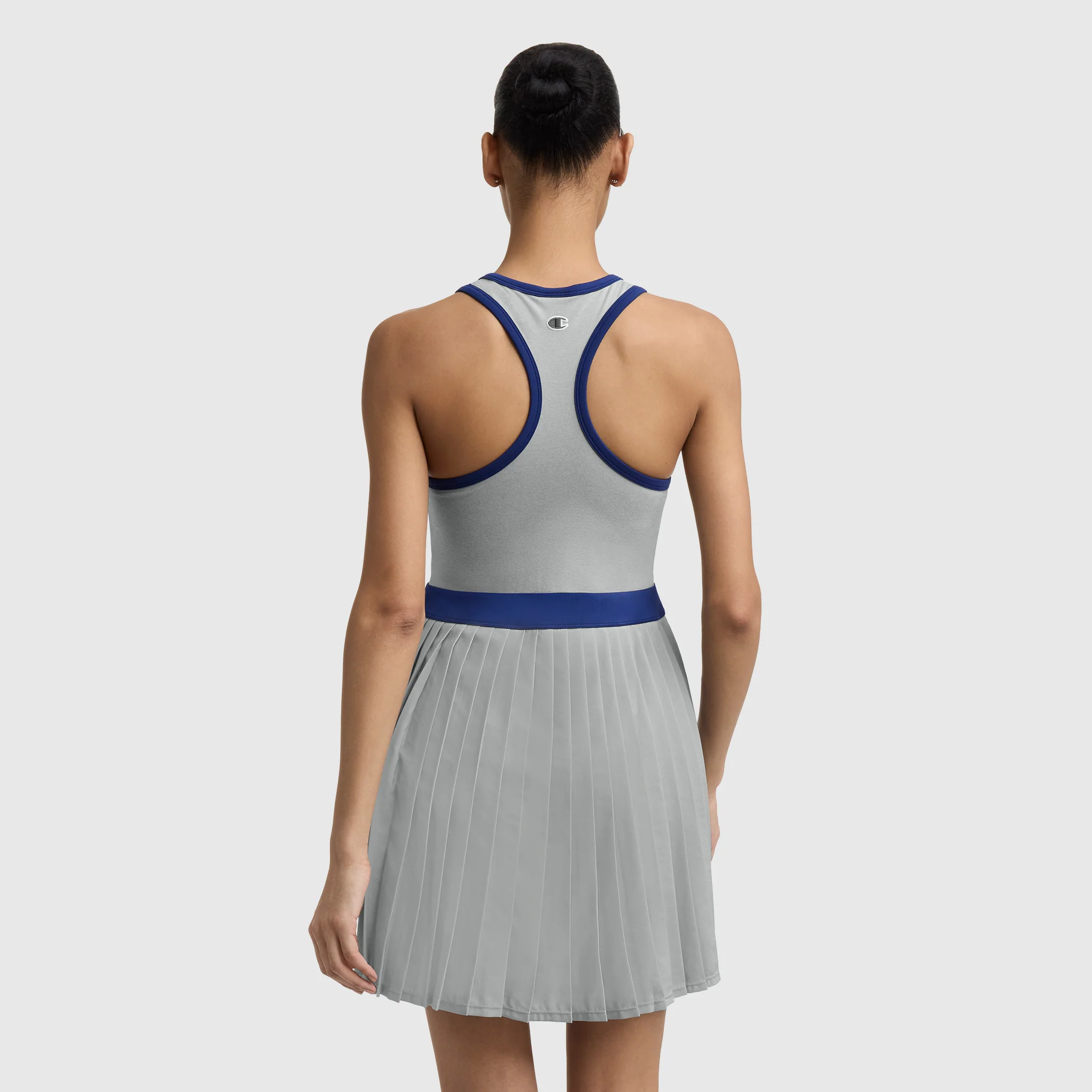 Match Point Tennis Dress, Embroidered Script Logo - Image 2