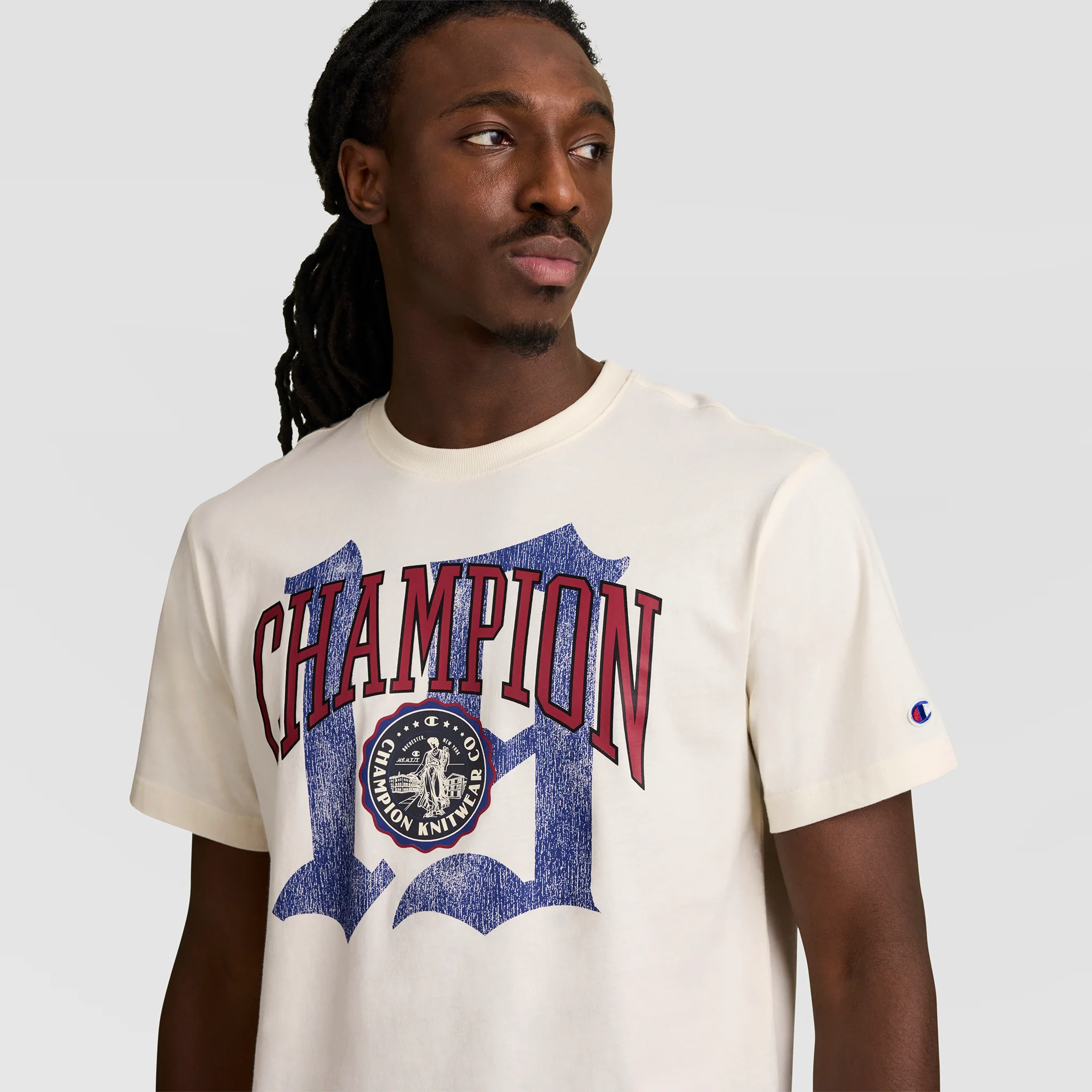 Modern Retro Gothic '19 T-Shirt, C Logo - Image 3