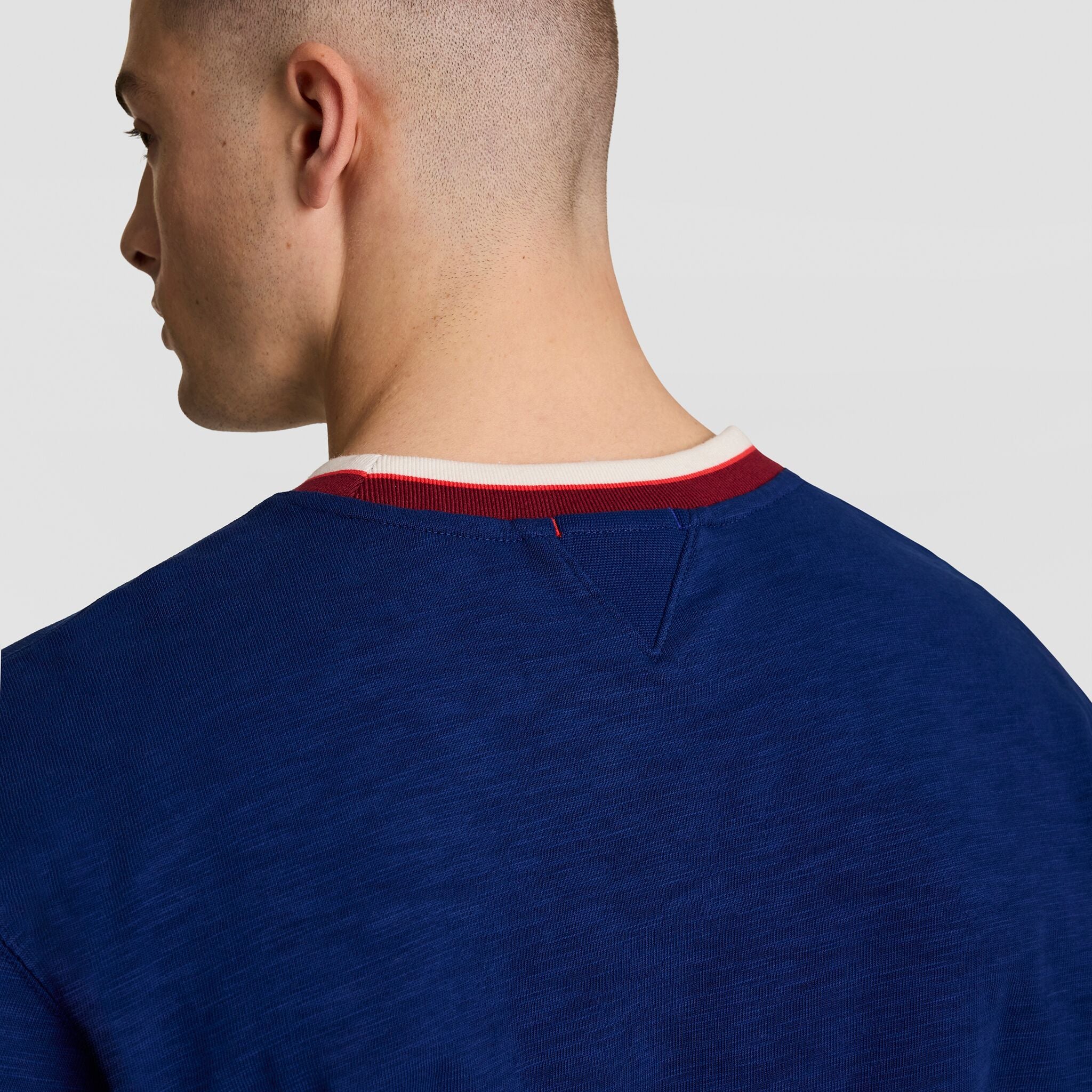 Modern Retro Washed Crew Sweatshirt, C Logo - Image 4