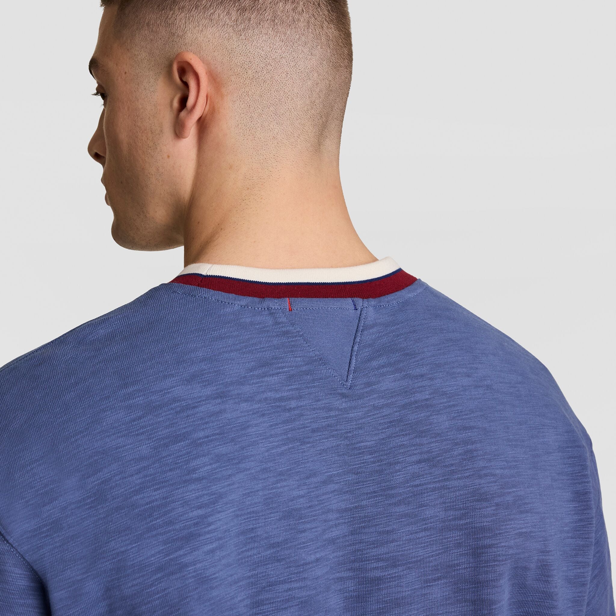 Modern Retro Washed Crew Sweatshirt, C Logo - Image 4