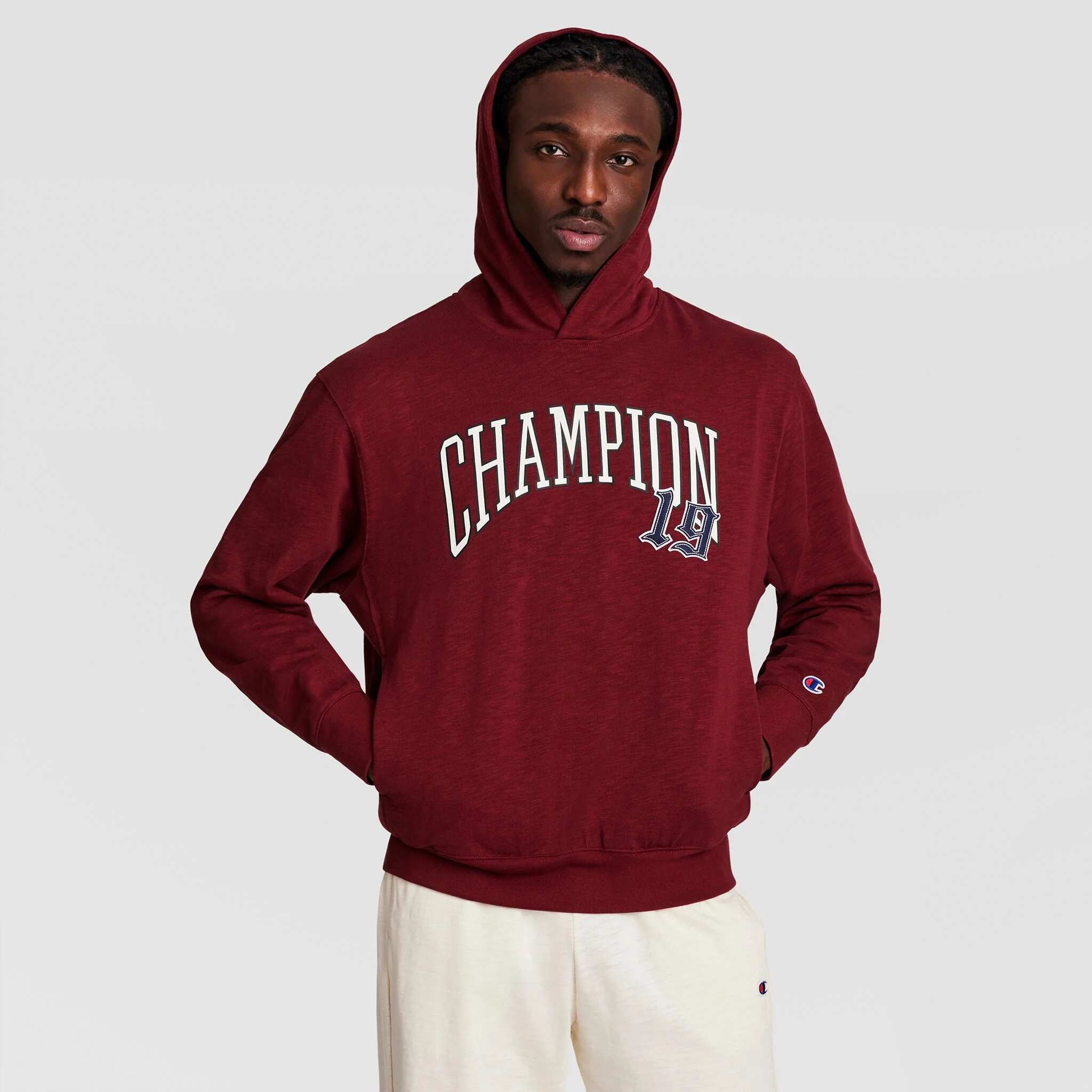 Modern Retro Washed Hoodie, C Logo - Image 5