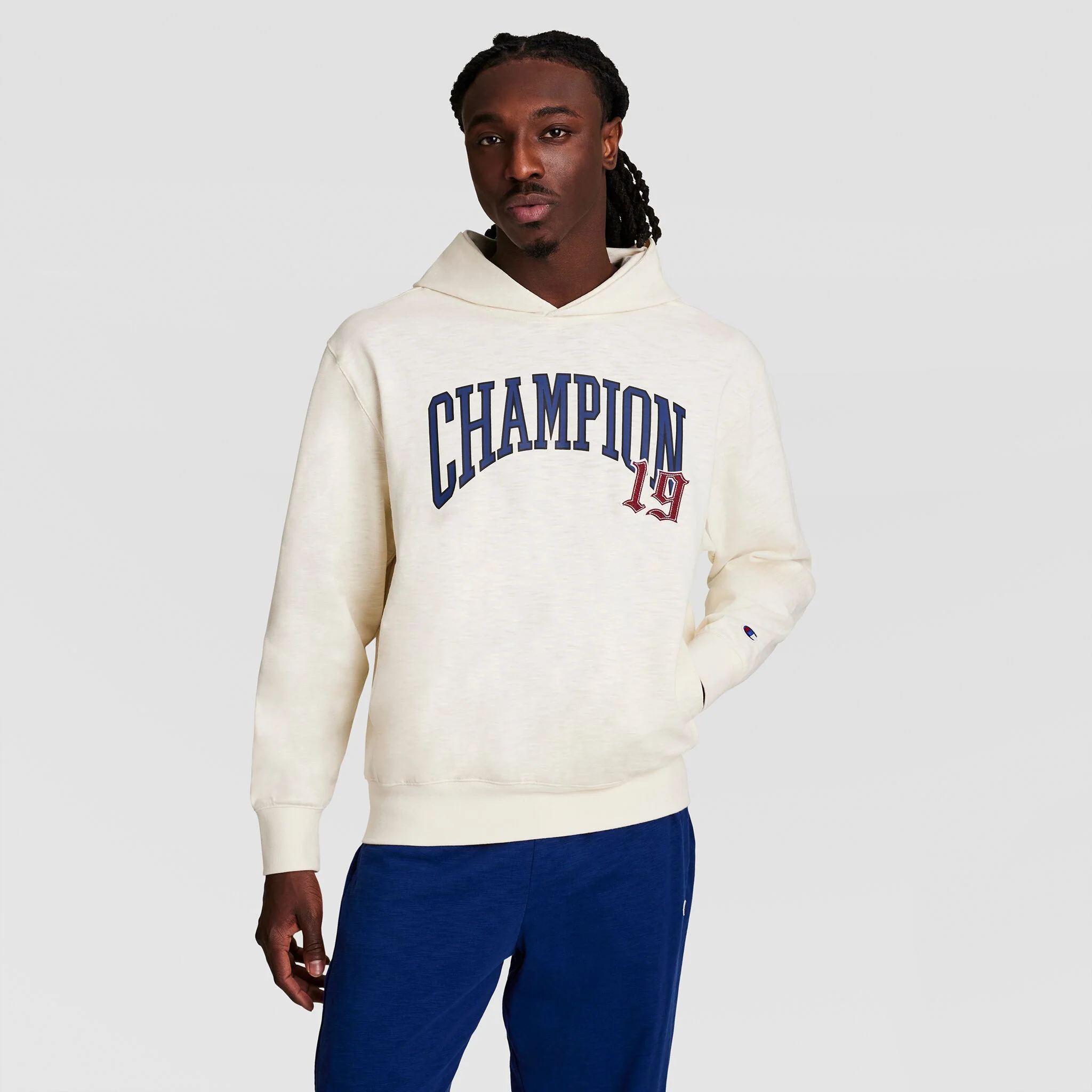Modern Retro Washed Hoodie, C Logo - Image 5