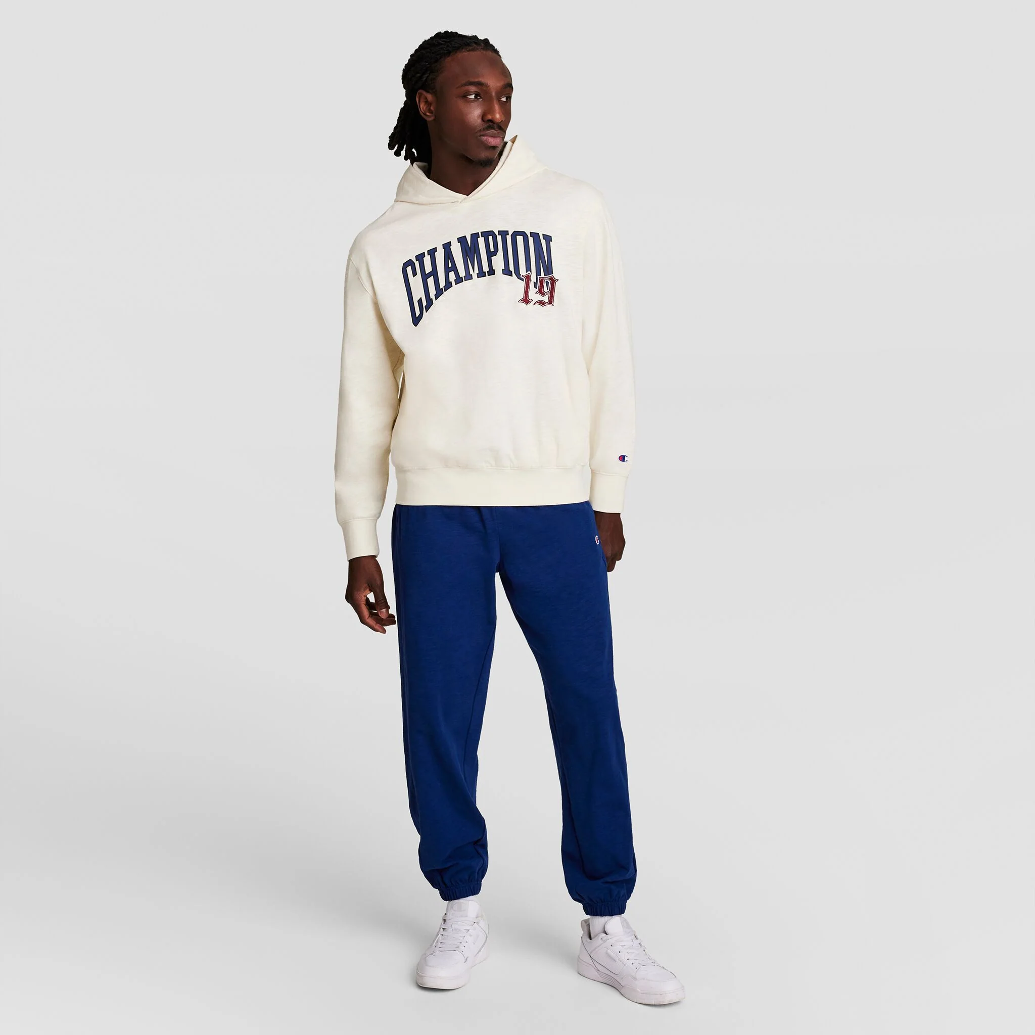 Modern Retro Washed Hoodie, C Logo - Image 6