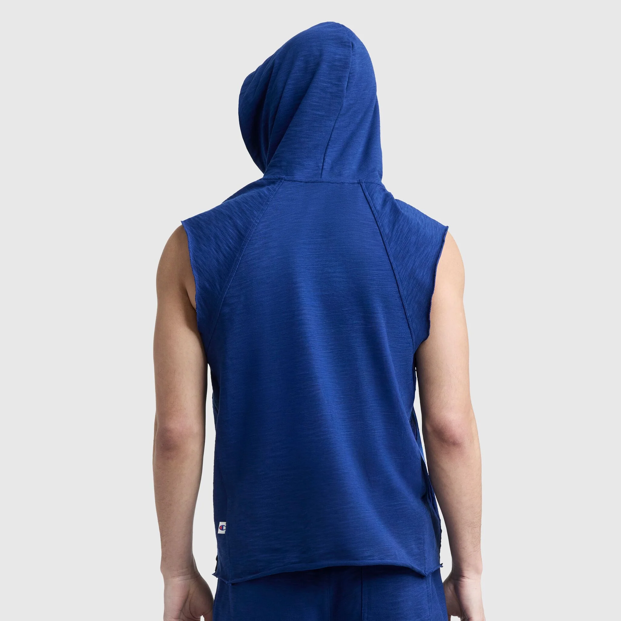 Modern Retro Washed Sleeveless Hoodie, C Logo - Image 2