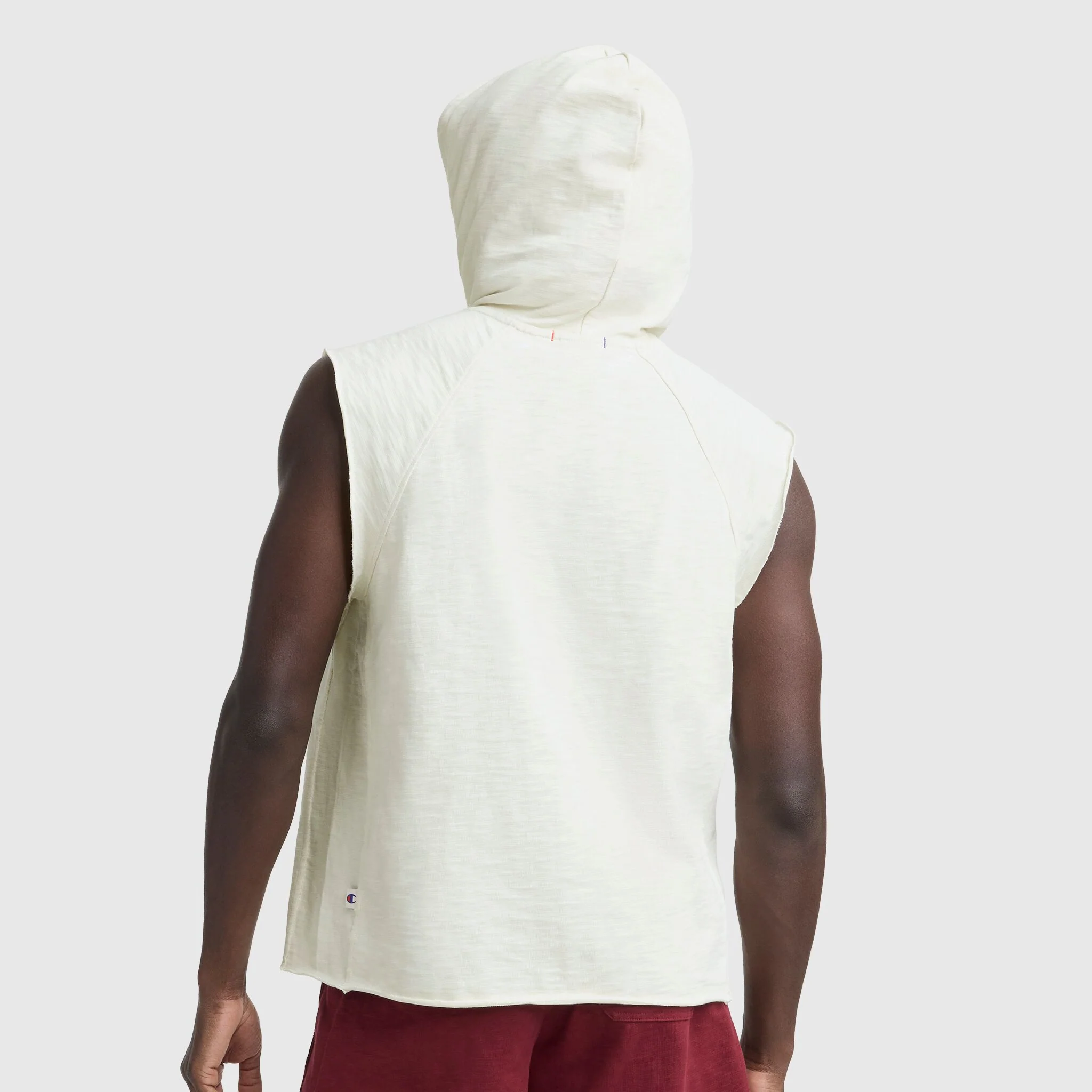 Modern Retro Washed Sleeveless Hoodie, C Logo - Image 2
