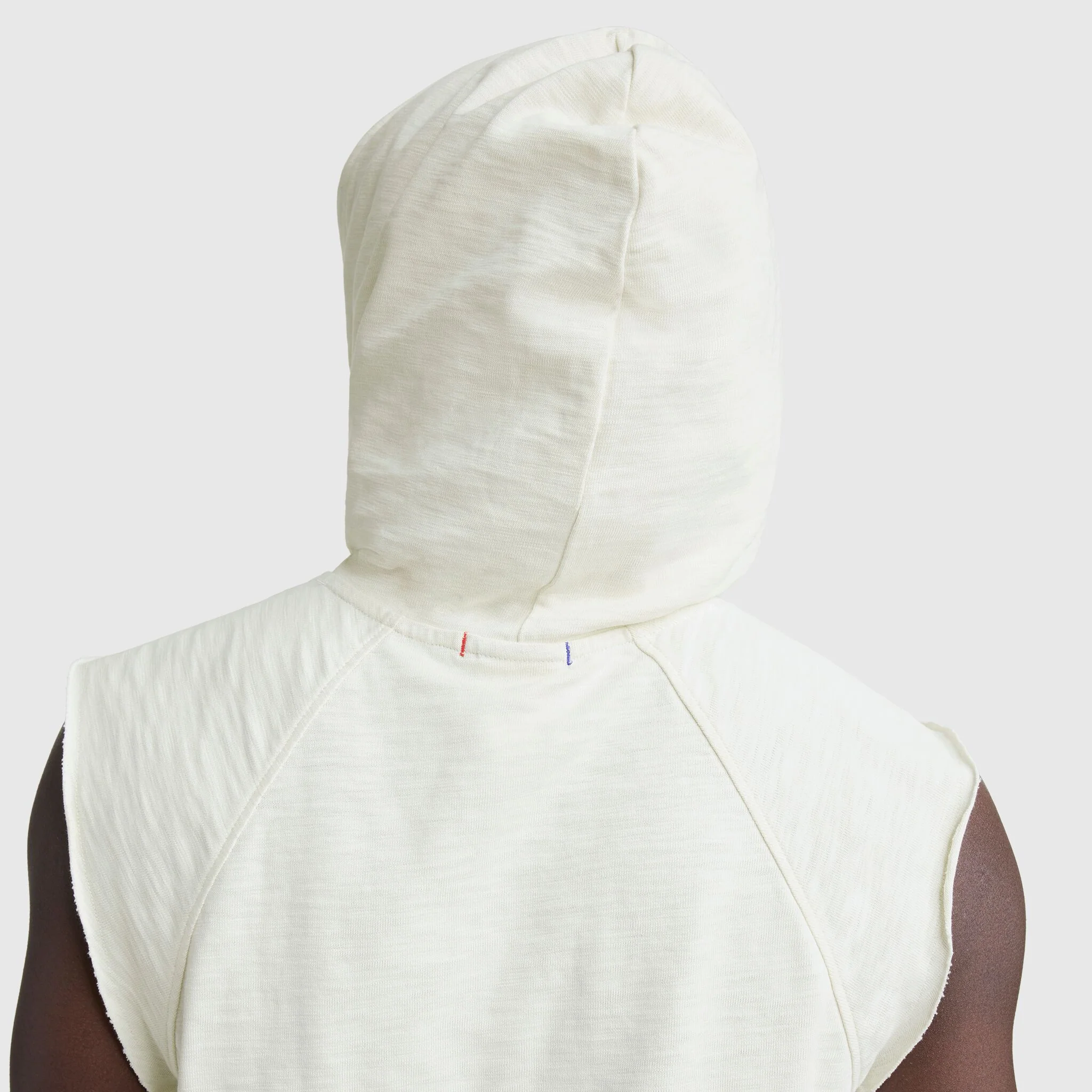 Modern Retro Washed Sleeveless Hoodie, C Logo - Image 4