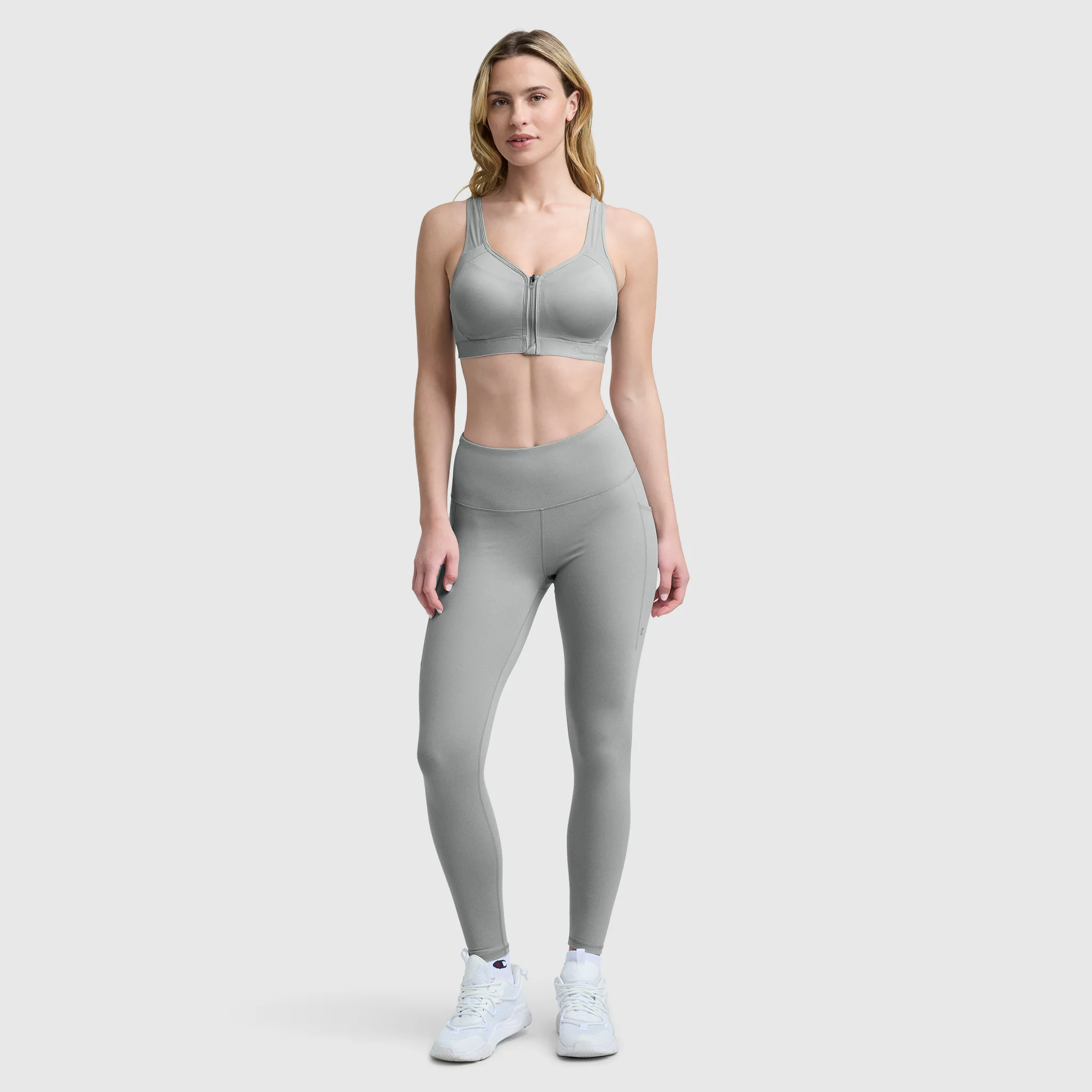 Motion Control Zip Sports Bra - Image 5