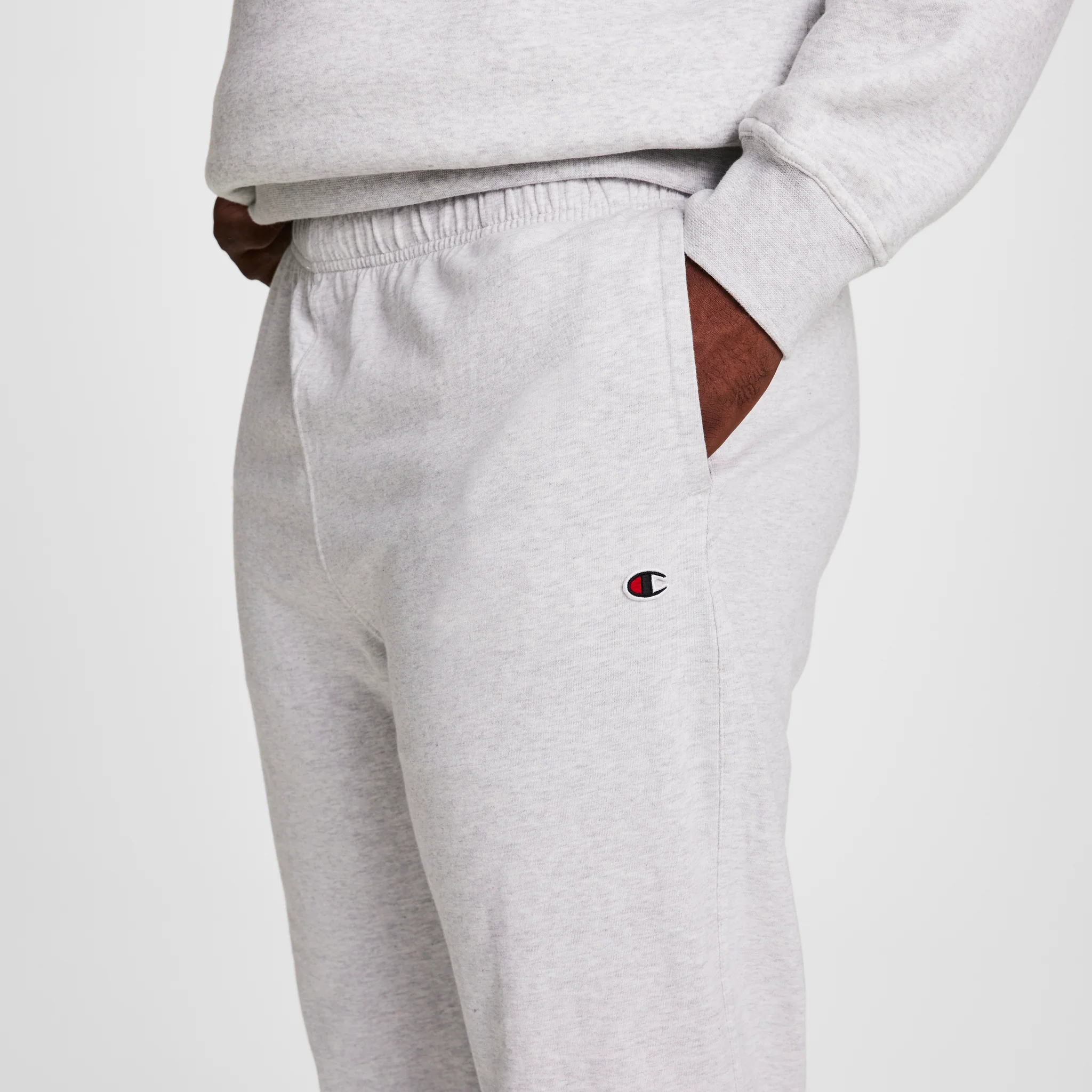 Lightweight Lounge Pants, Open Hem, C Logo - Big & Tall - Image 3