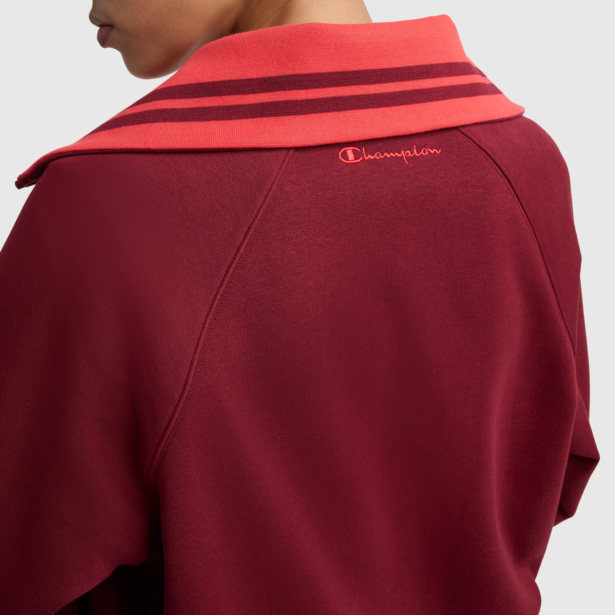 Pitcher Full-Zip Mockneck Top, C Logo - Image 3