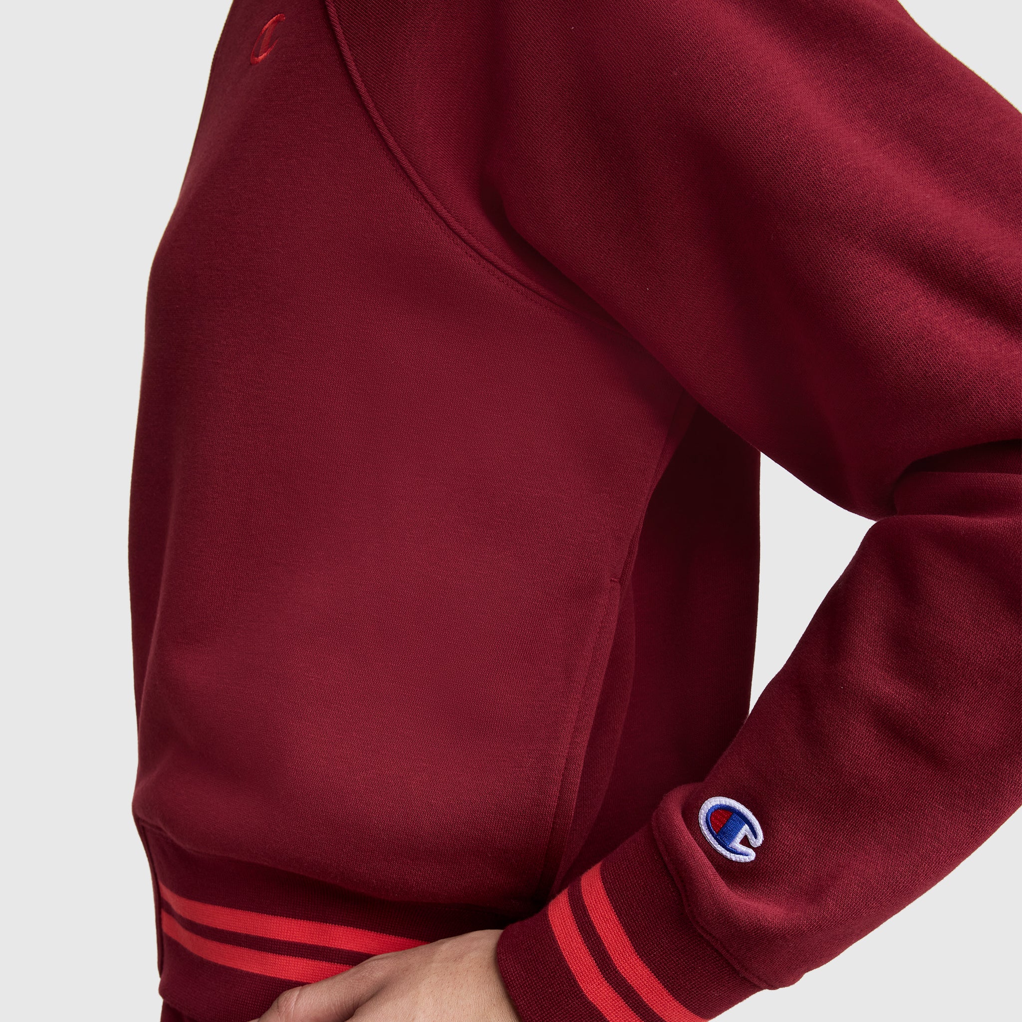 Pitcher Full-Zip Mockneck Top, C Logo - Image 5