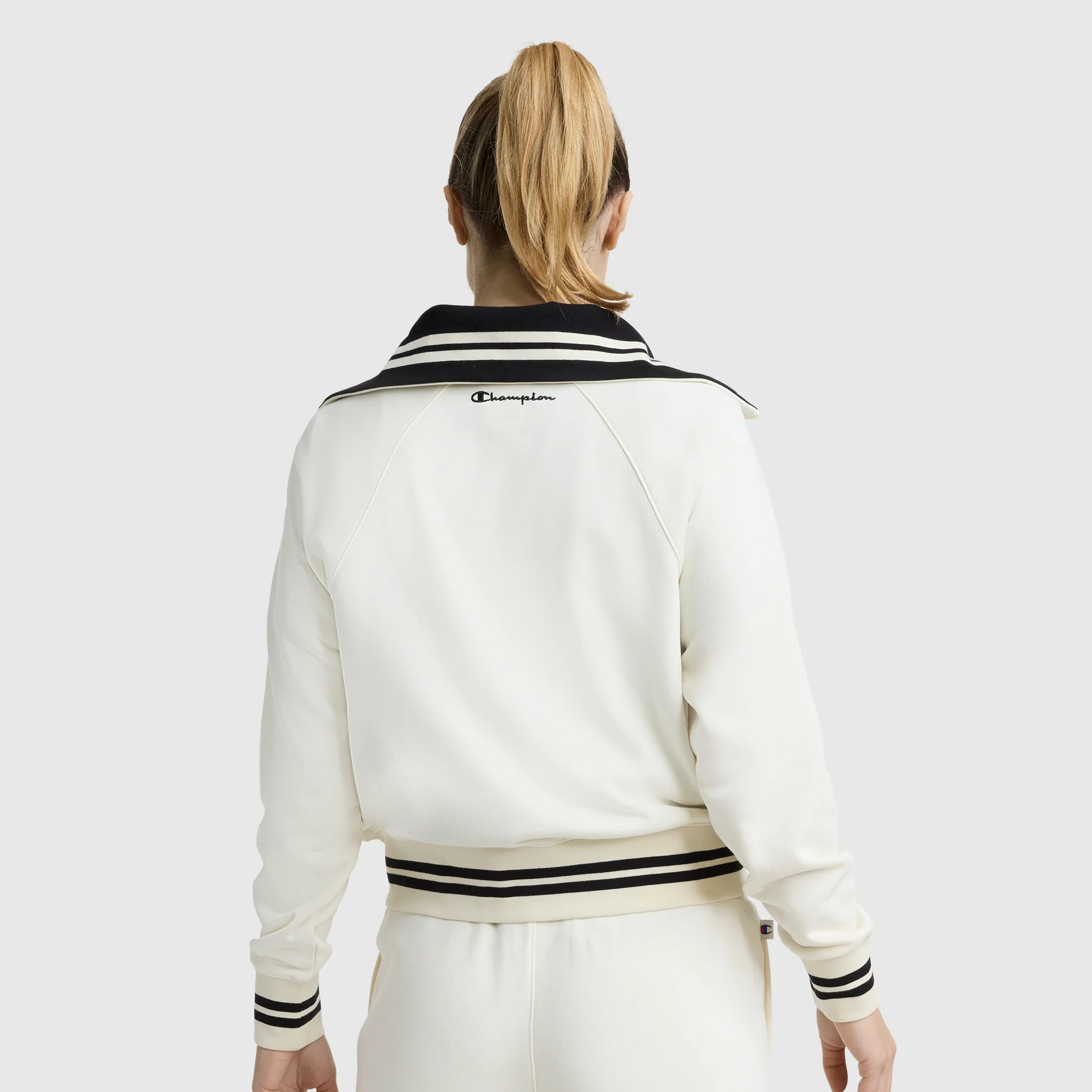 Pitcher Full-Zip Mockneck Top, C Logo - Image 2