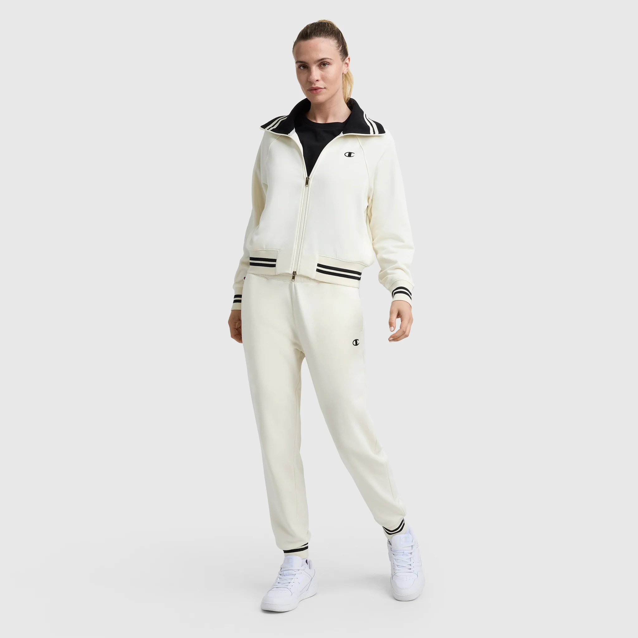 Pitcher Full-Zip Mockneck Top, C Logo - Image 6
